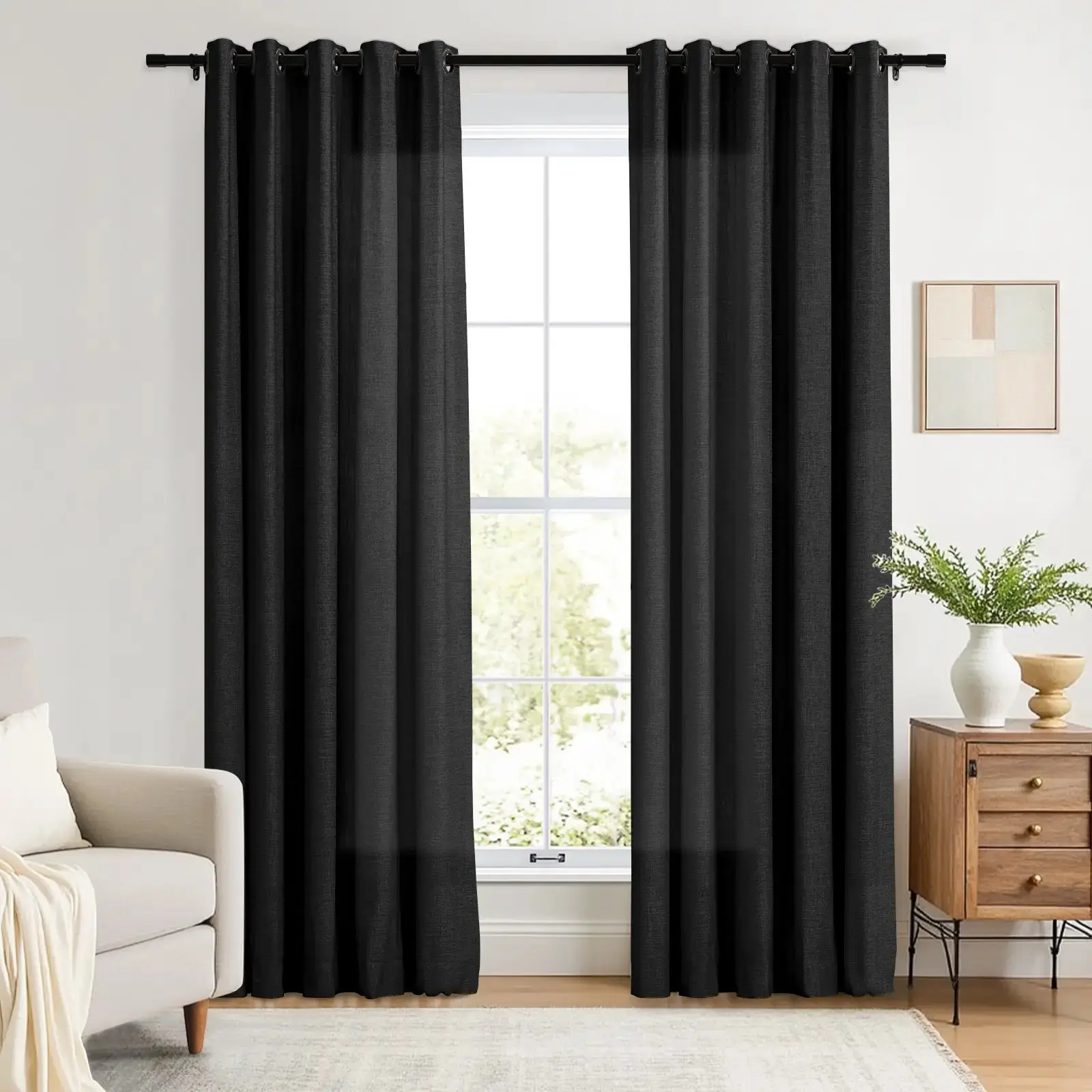 Liz Linen Drape Grommet - Image 41