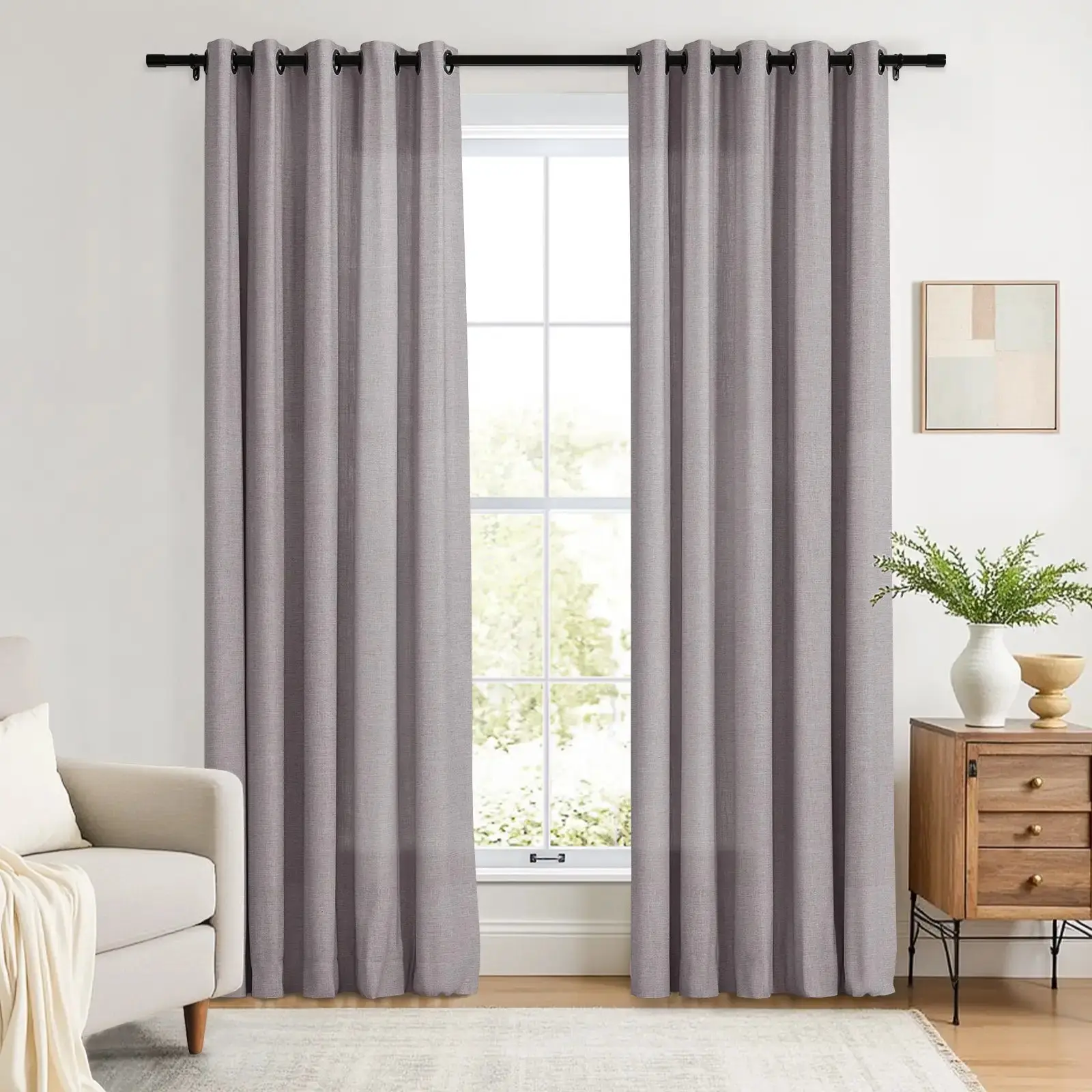 Liz Linen Drape Grommet - Image 46
