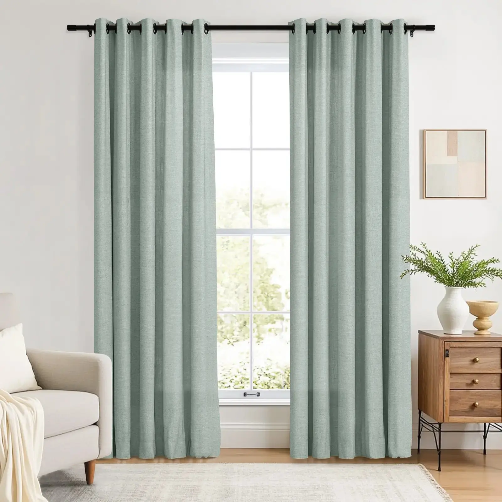 Liz Linen Drape Grommet - Image 48