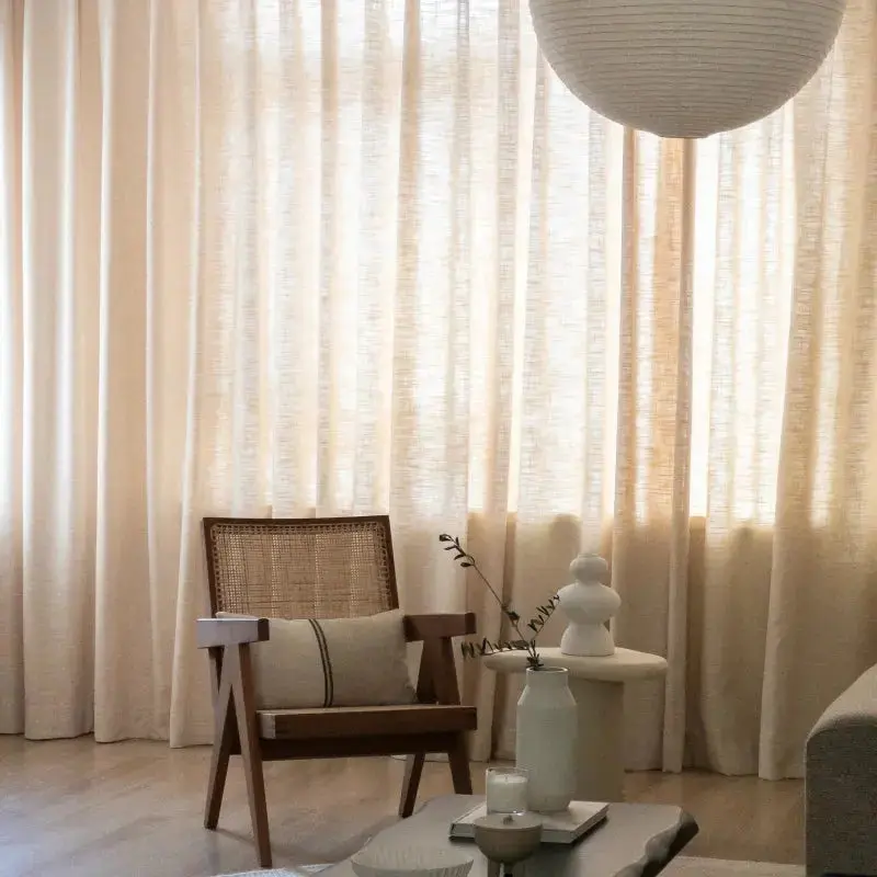 Liz Linen Drape Pleated - Image 38