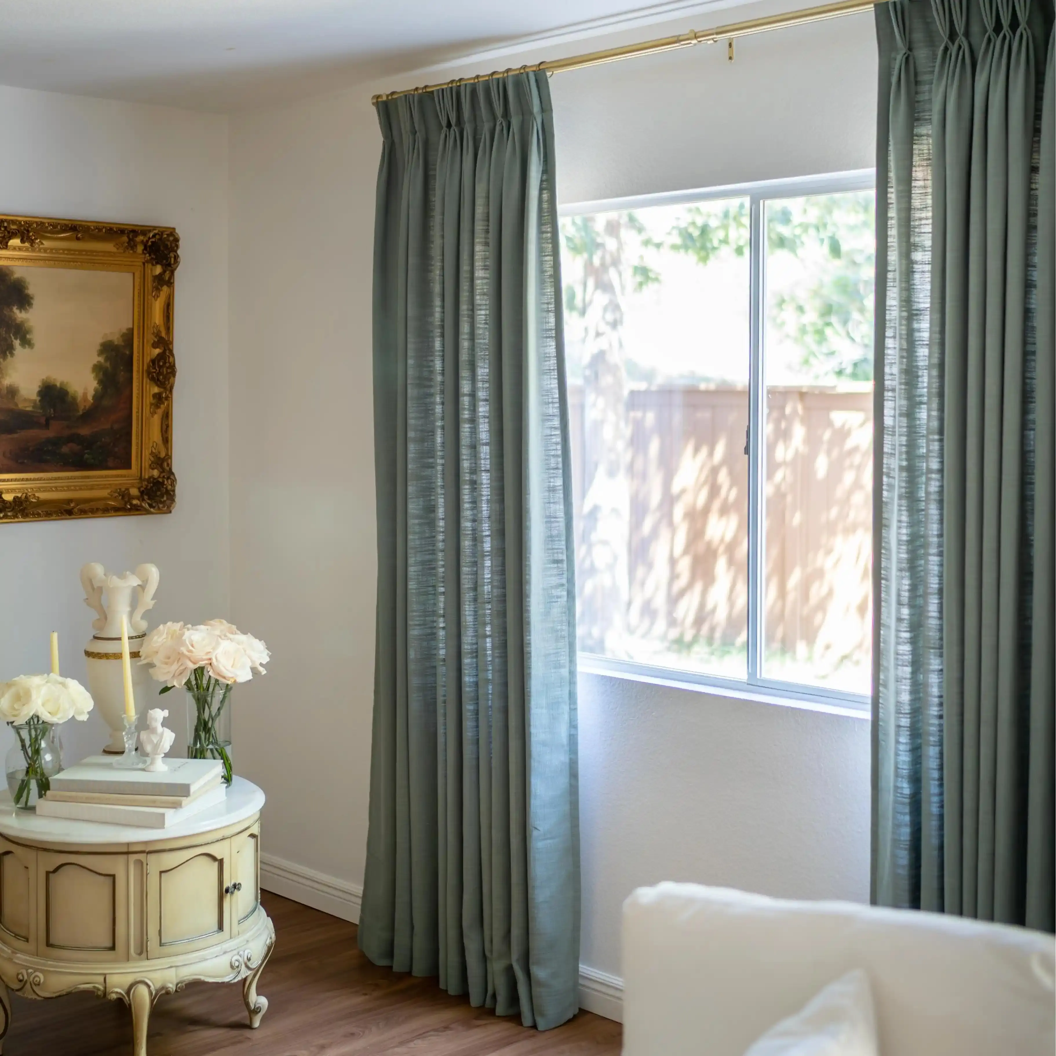 Liz Linen Drape Pleated - Image 76