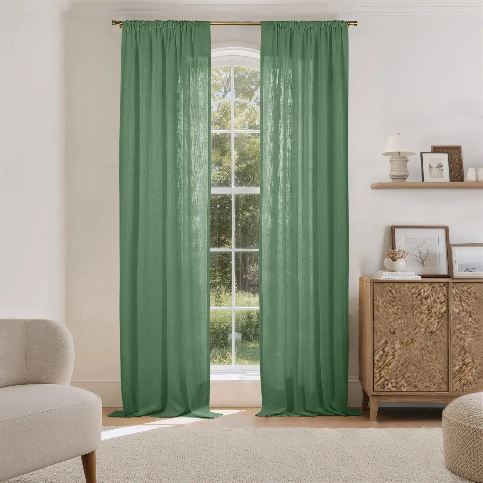 Liz Linen Drape Soft Top - Image 101