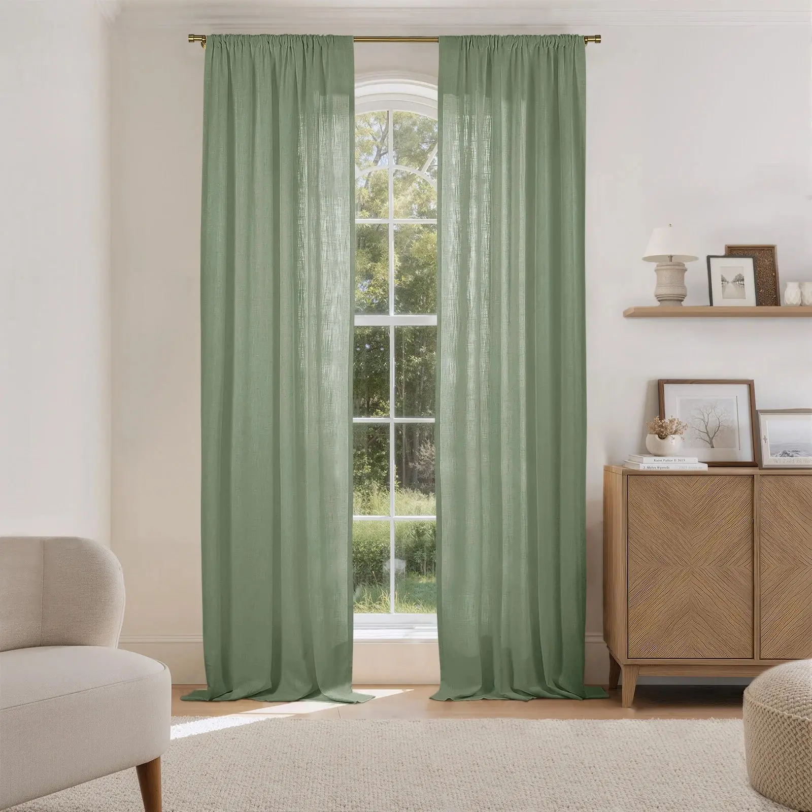 Liz Linen Drape Soft Top - Image 104