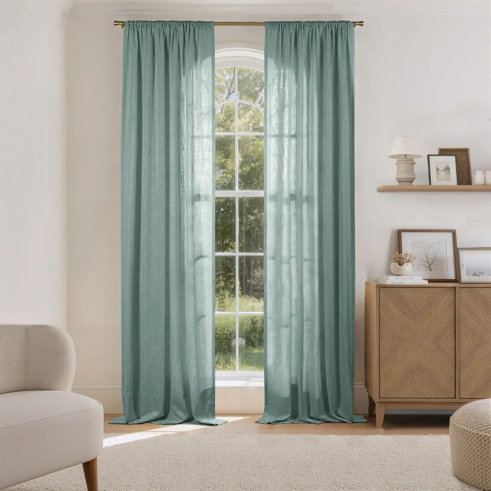 Liz Linen Drape Soft Top - Image 110