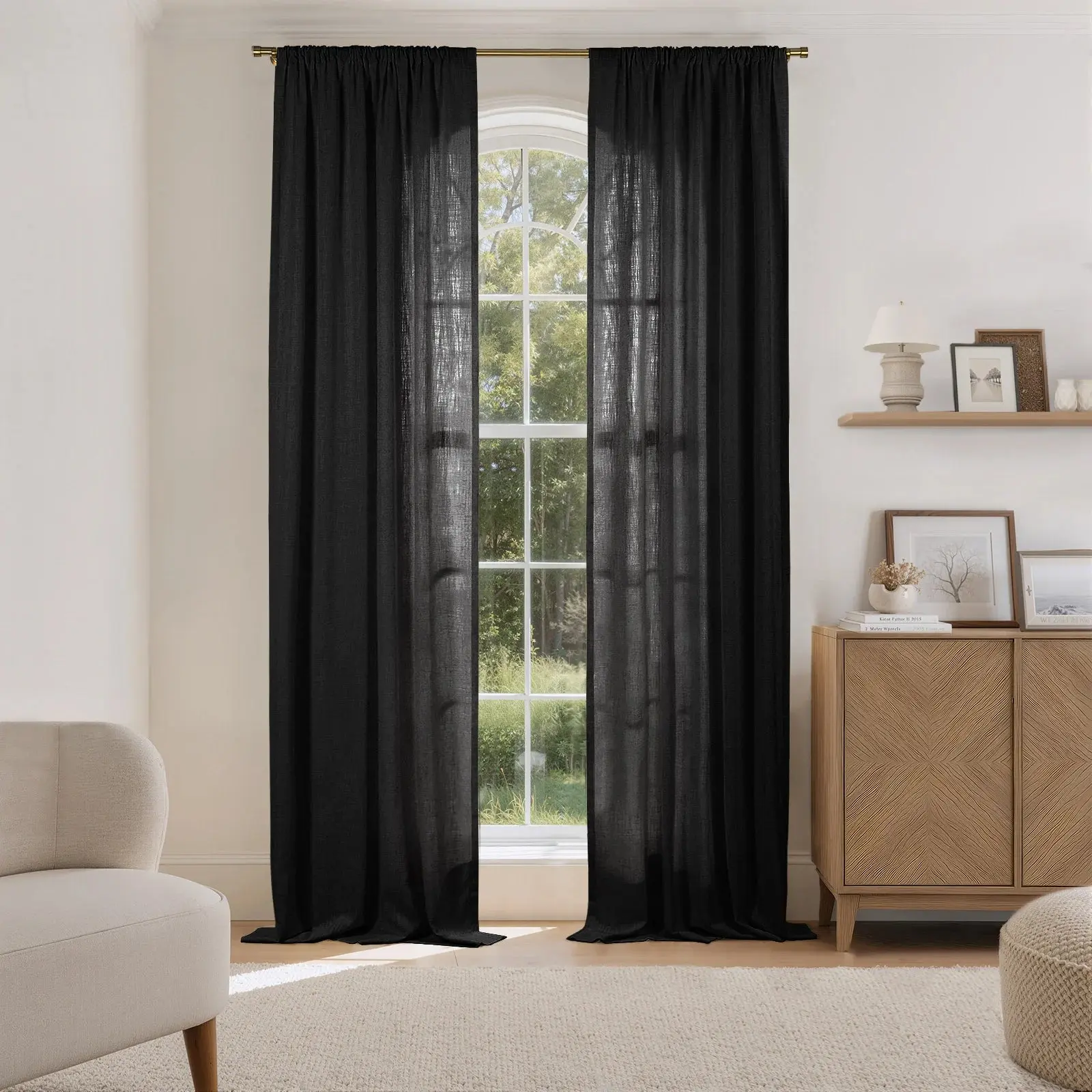 Liz Linen Drape Soft Top - Image 119