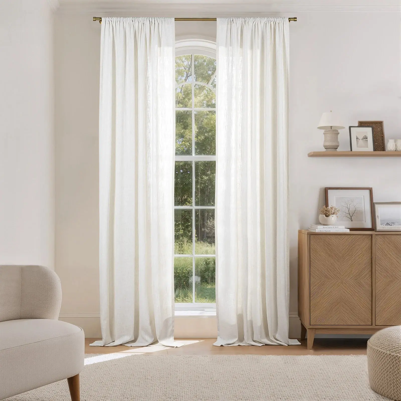 Liz Linen Drape Soft Top - Image 13