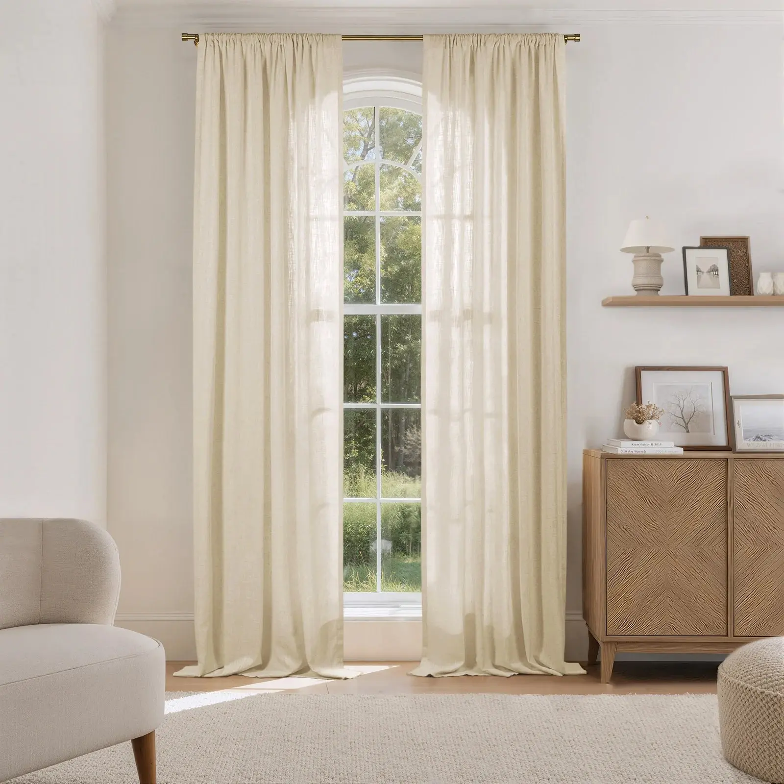 Liz Linen Drape Soft Top - Image 16