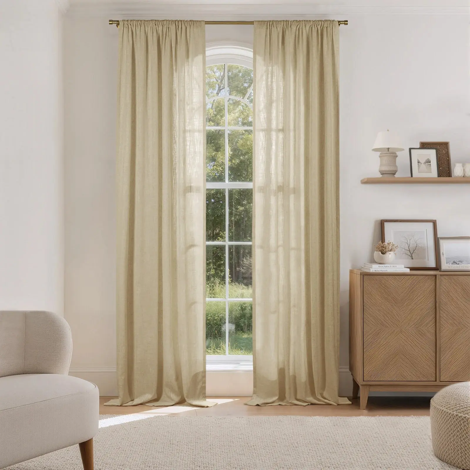 Liz Linen Drape Soft Top - Image 20