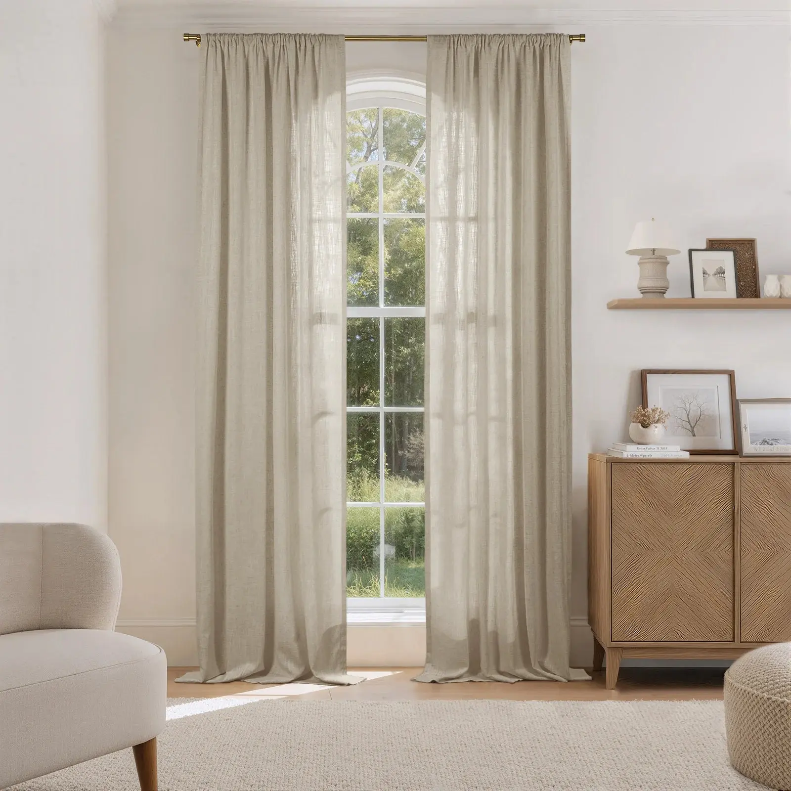 Liz Linen Drape Soft Top - Image 23