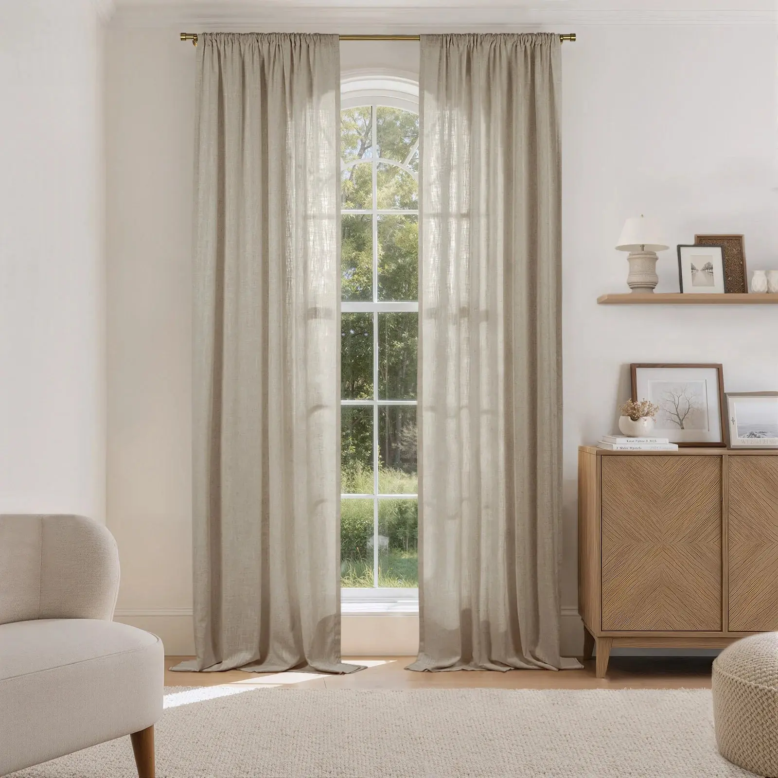 Liz Linen Drape Soft Top - Image 26