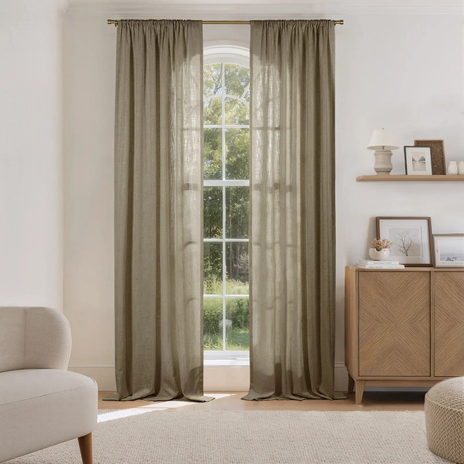 Liz Linen Drape Soft Top - Image 32