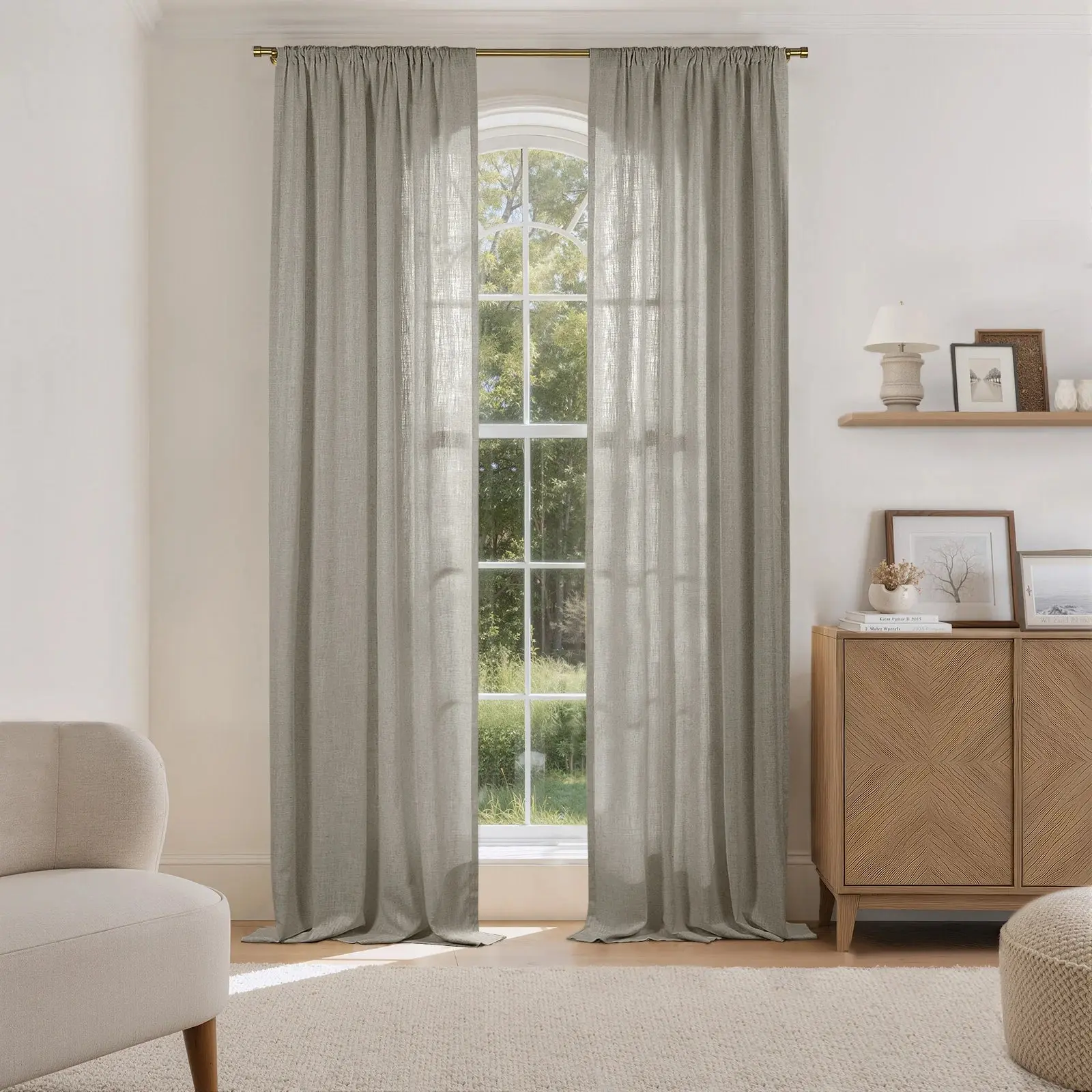 Liz Linen Drape Soft Top - Image 53