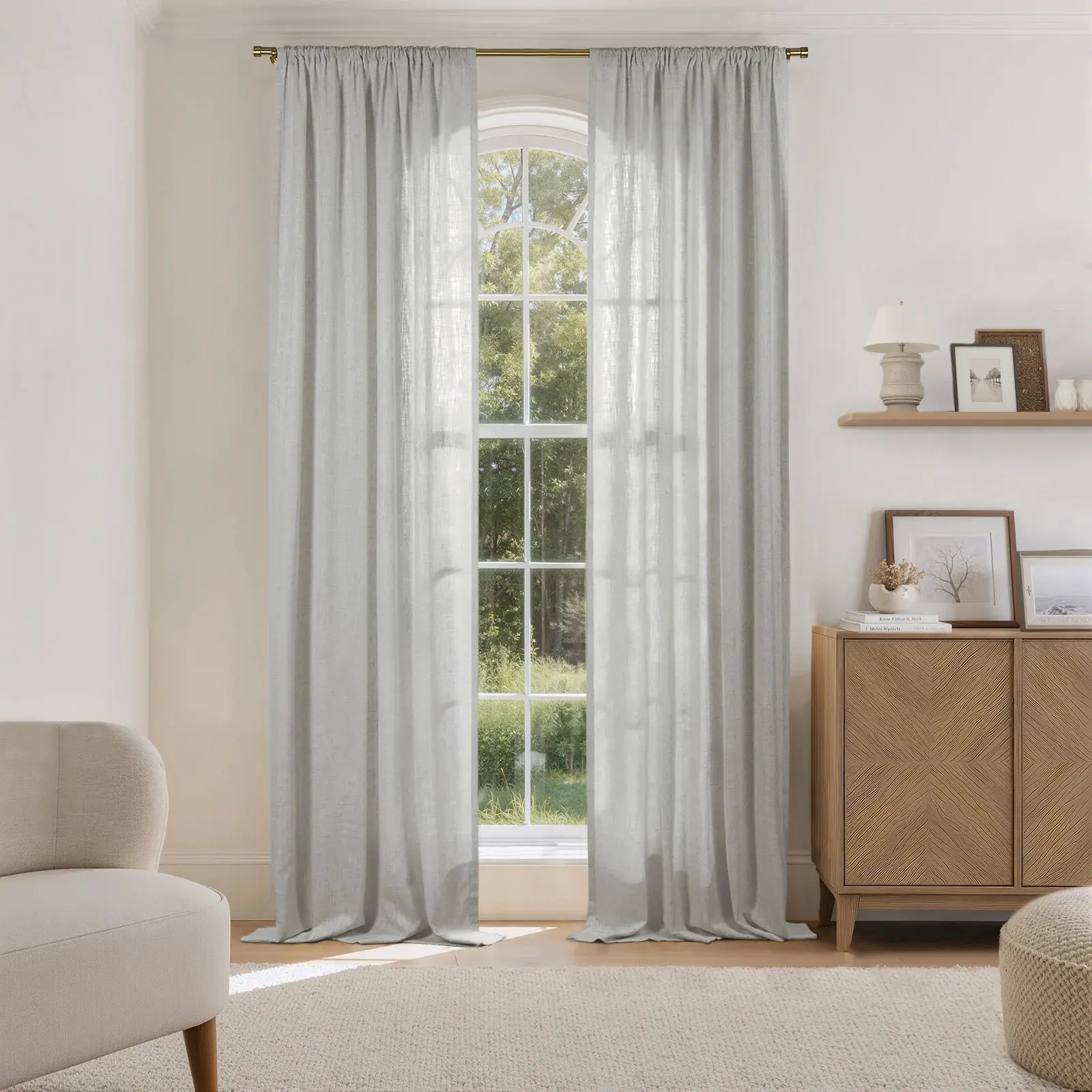 Liz Linen Drape Soft Top - Image 62