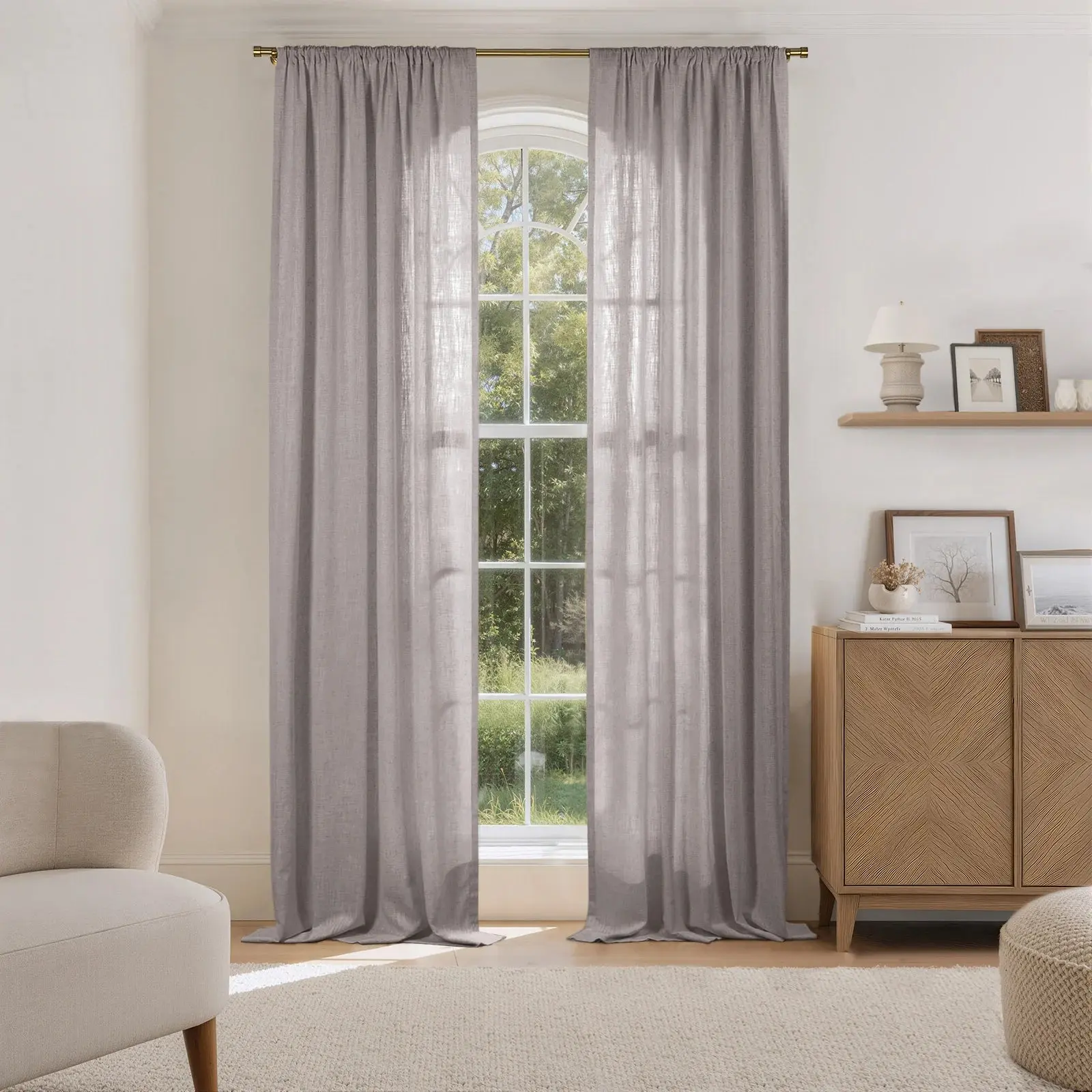 Liz Linen Drape Soft Top - Image 68
