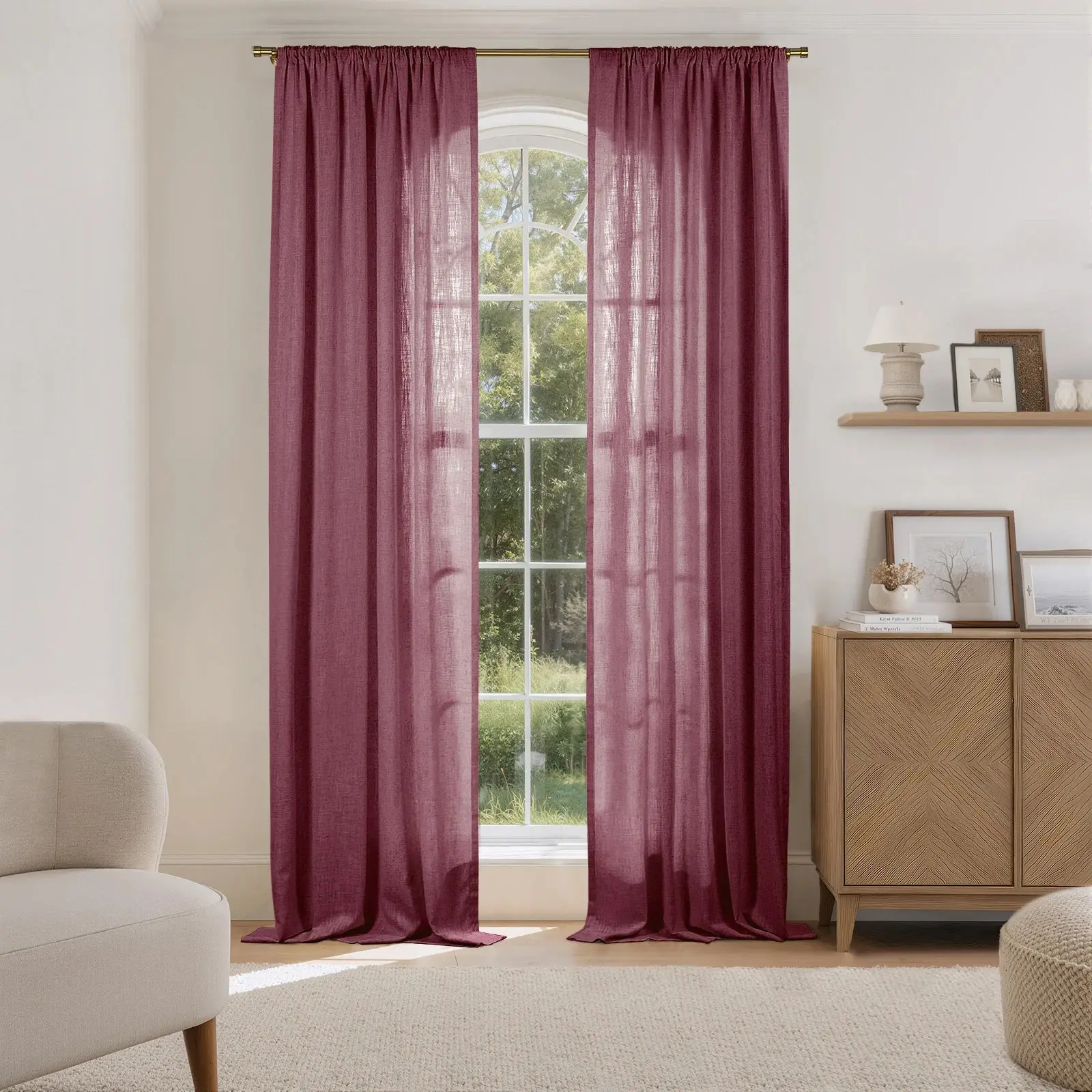 Liz Linen Drape Soft Top - Image 74
