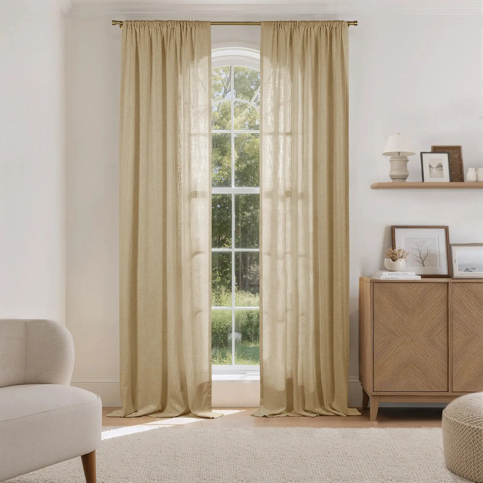 Liz Linen Drape Soft Top - Image 89