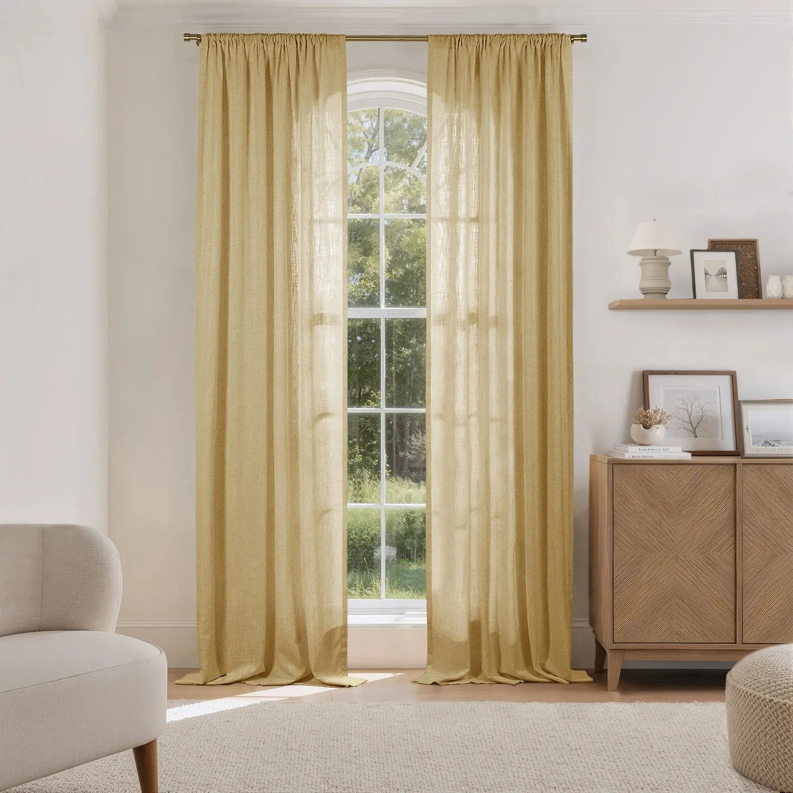 Liz Linen Drape Soft Top - Image 92