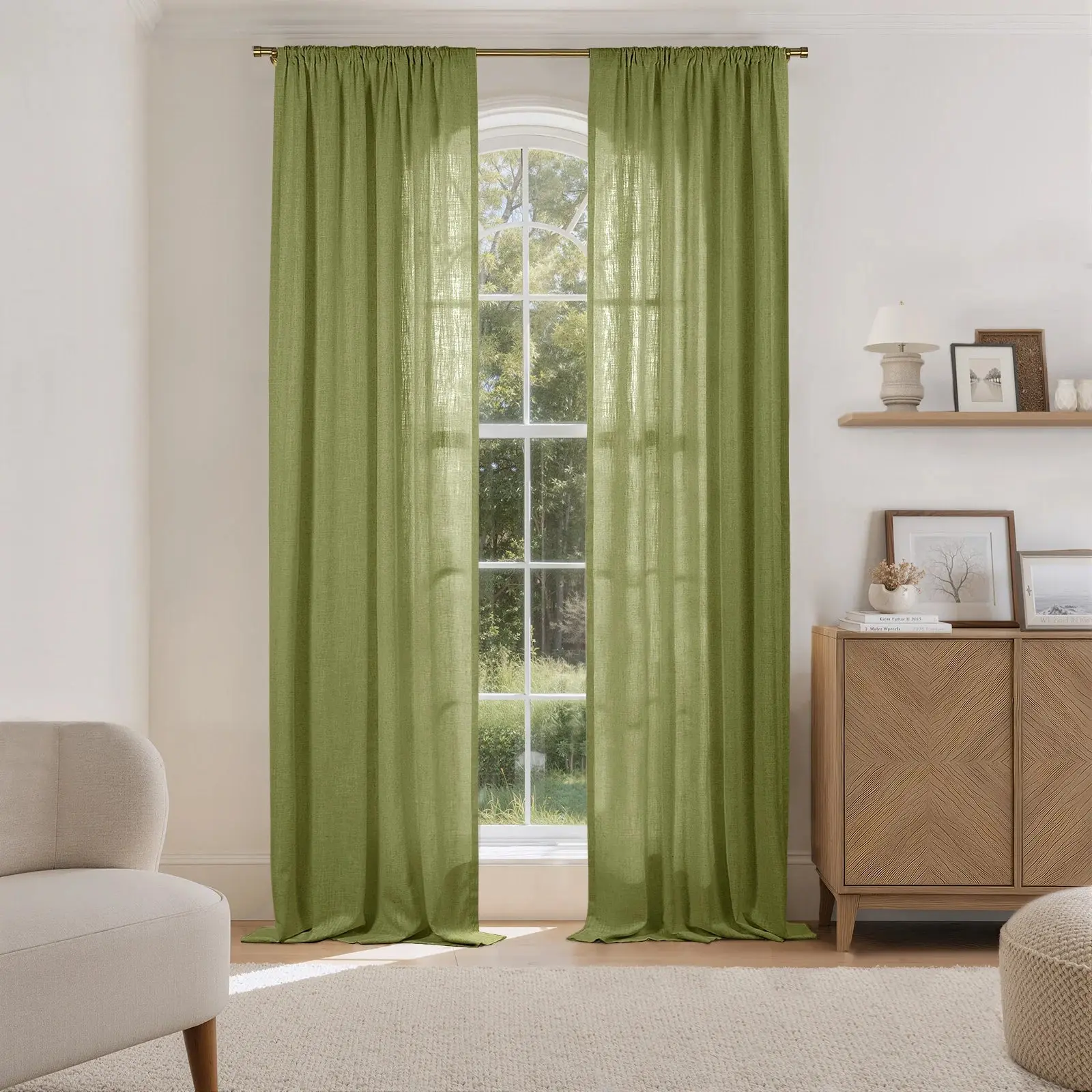 Liz Linen Drape Soft Top - Image 95