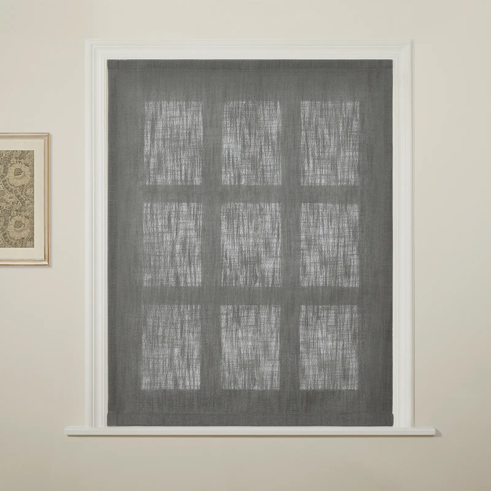 Liz Linen Flat Roman Shade Cord Lift - Image 72