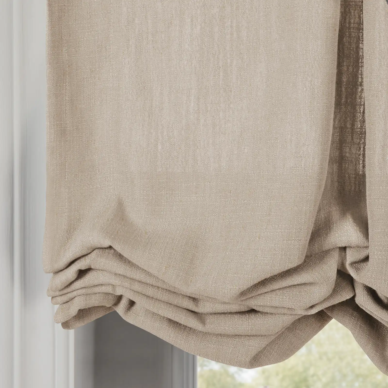 Liz Linen Pleated Balloon Shade Cord Lift - Image 43