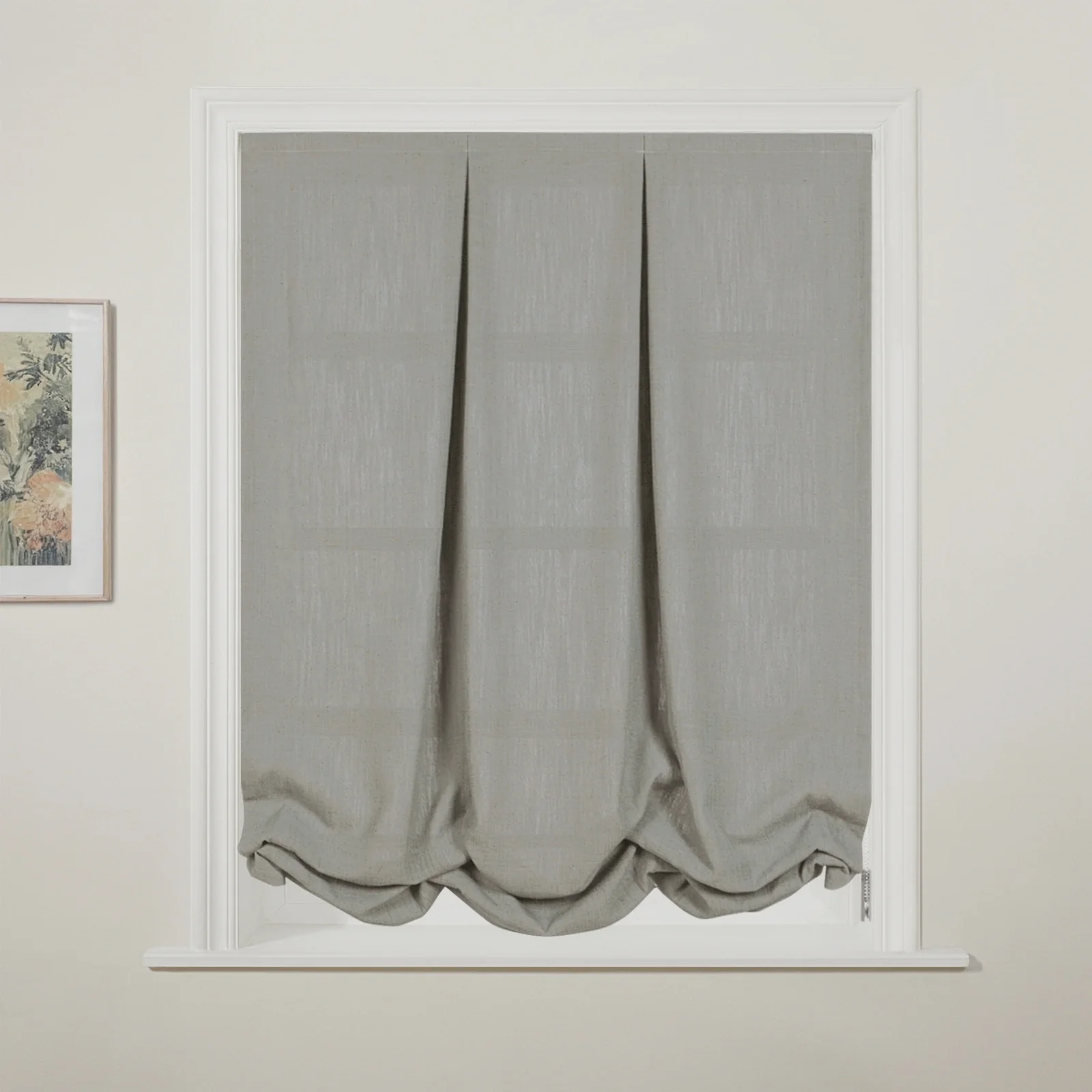 Liz Linen Pleated Balloon Shade Cord Lift - Image 59