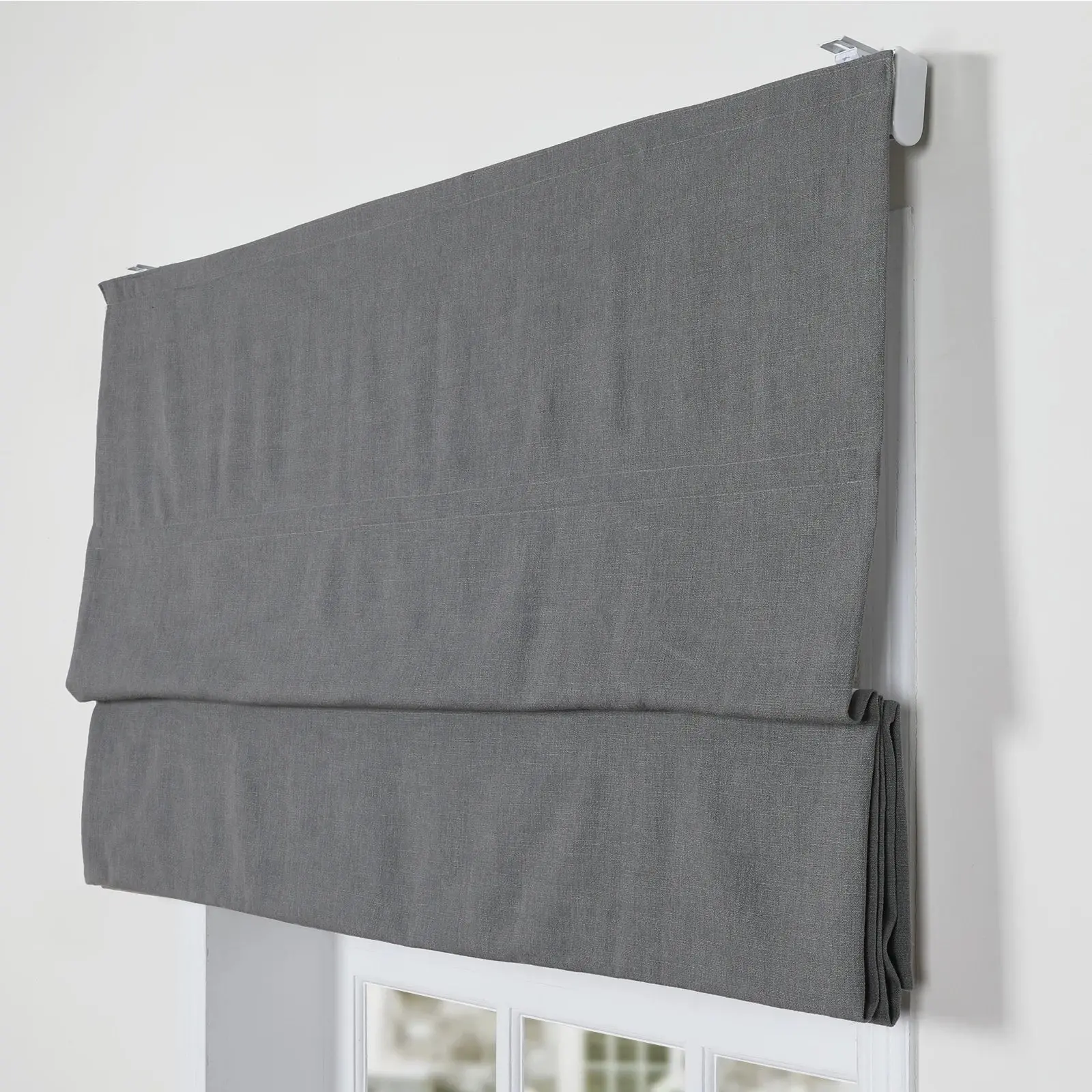 Liz Linen Roman Shade Cordless - Image 46