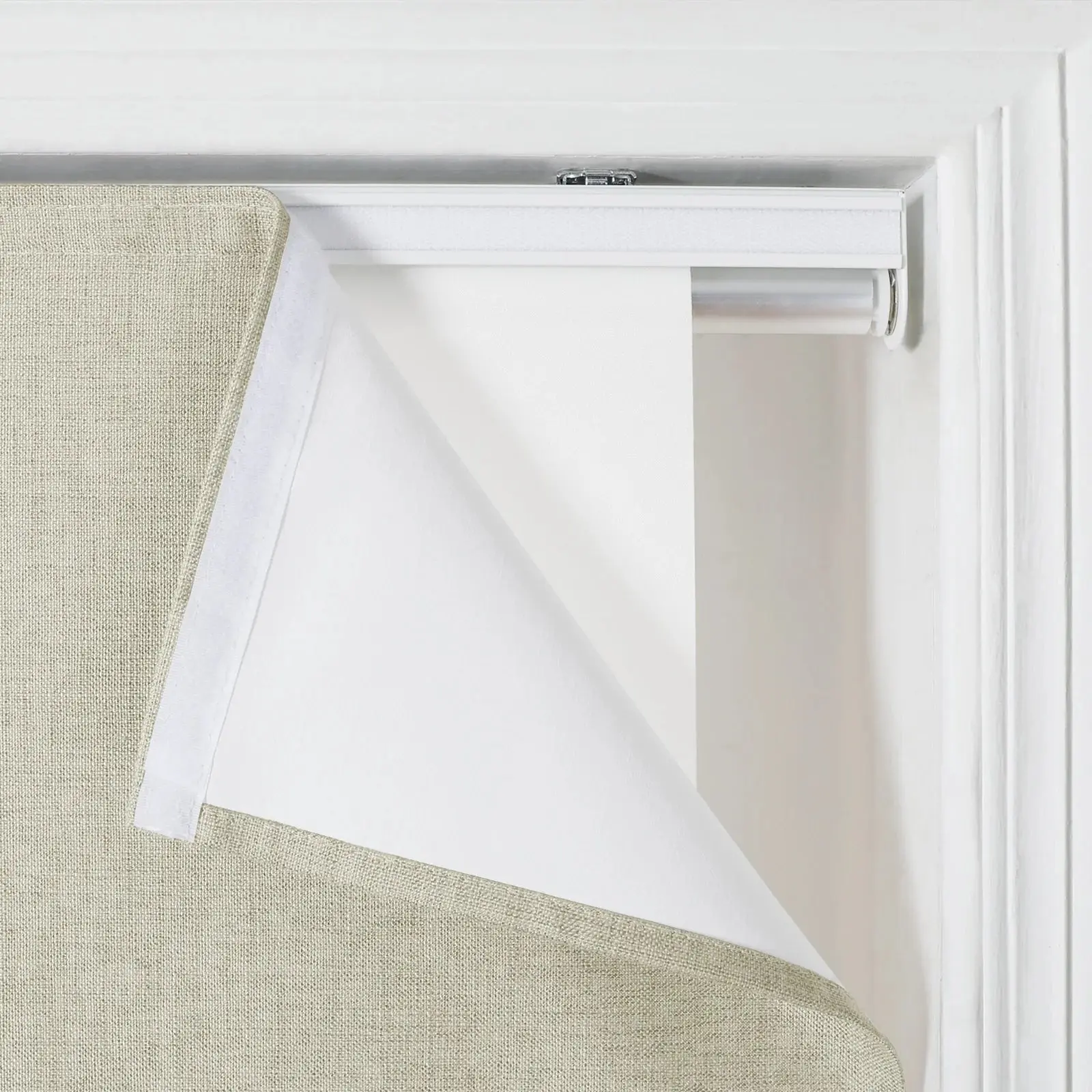 Liz Linen Roman Shade Cordless - Image 92