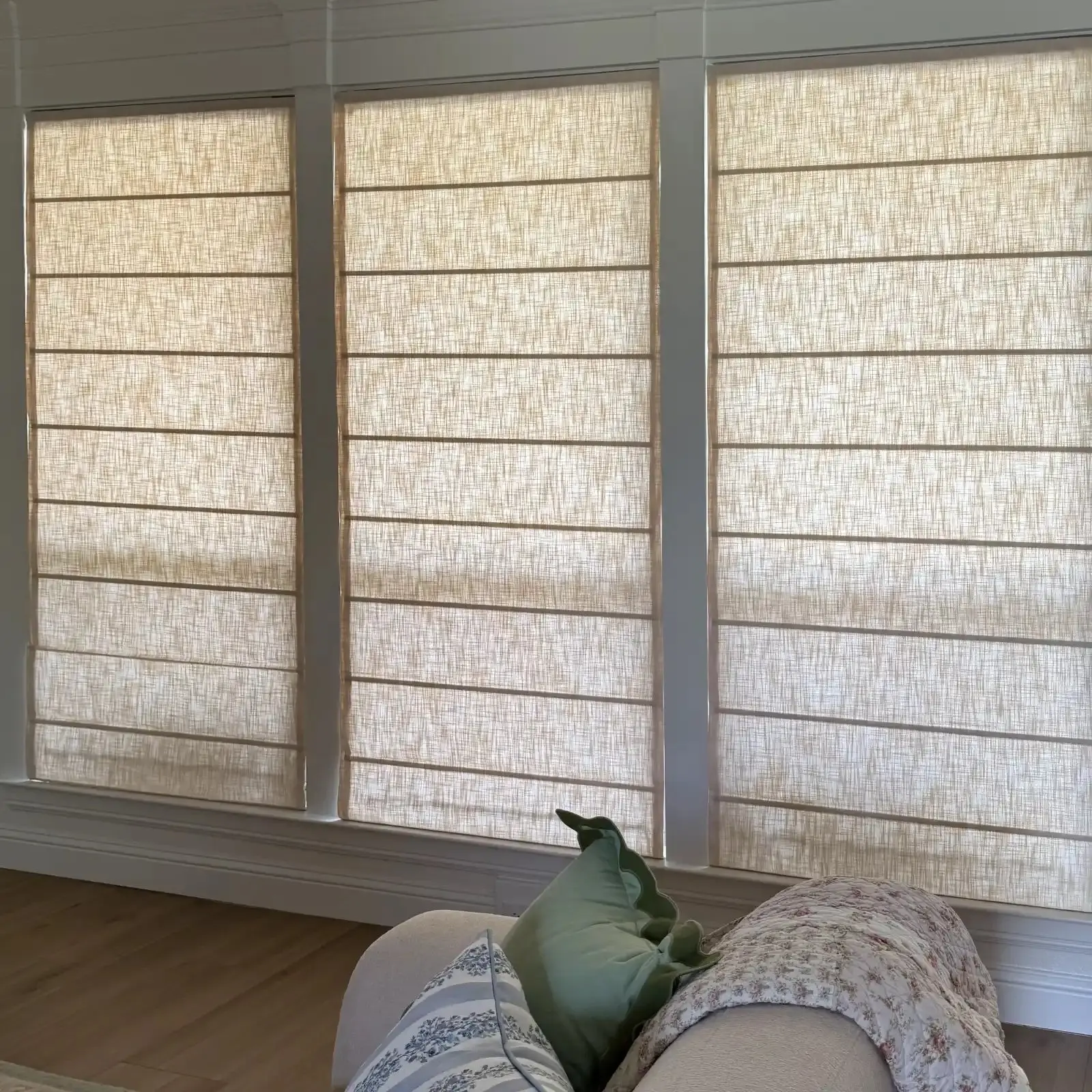 Liz Linen Roman Shade Cordless - Image 96