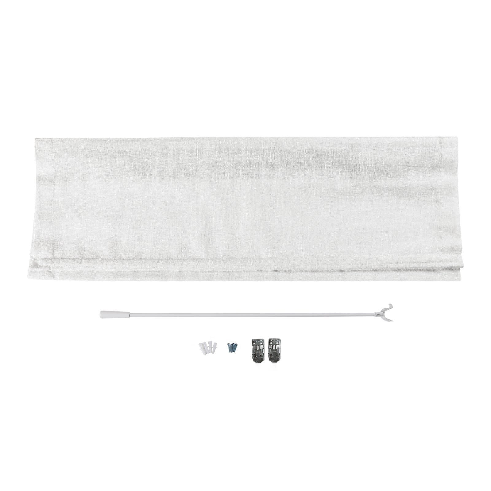 TWOPAGES Liz™  Linen Roman Shade Cordless Plus Size - Image 25