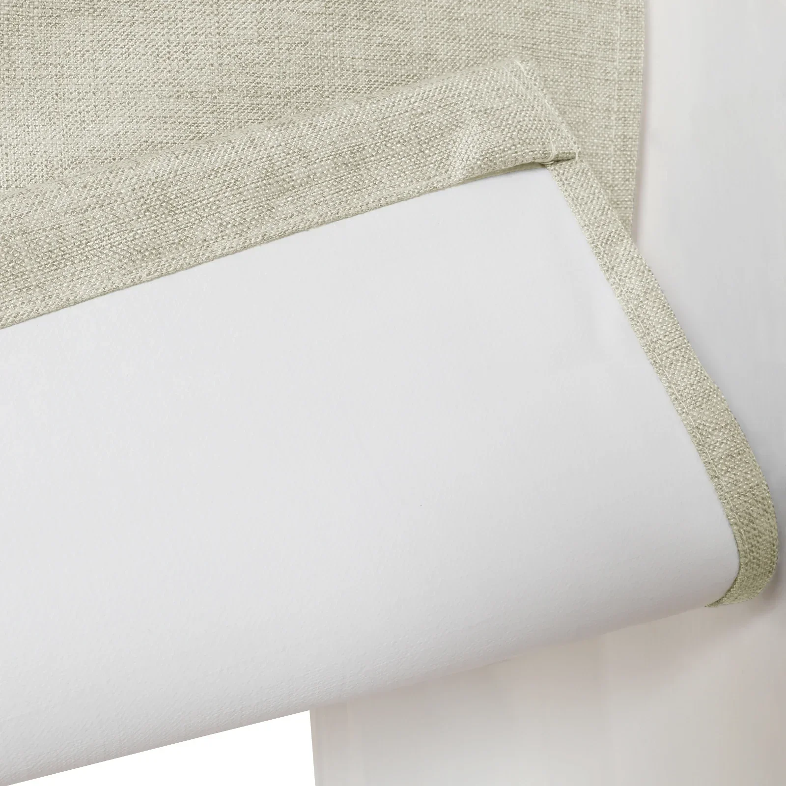 TWOPAGES Liz™  Linen Roman Shade Cordless Plus Size - Image 66