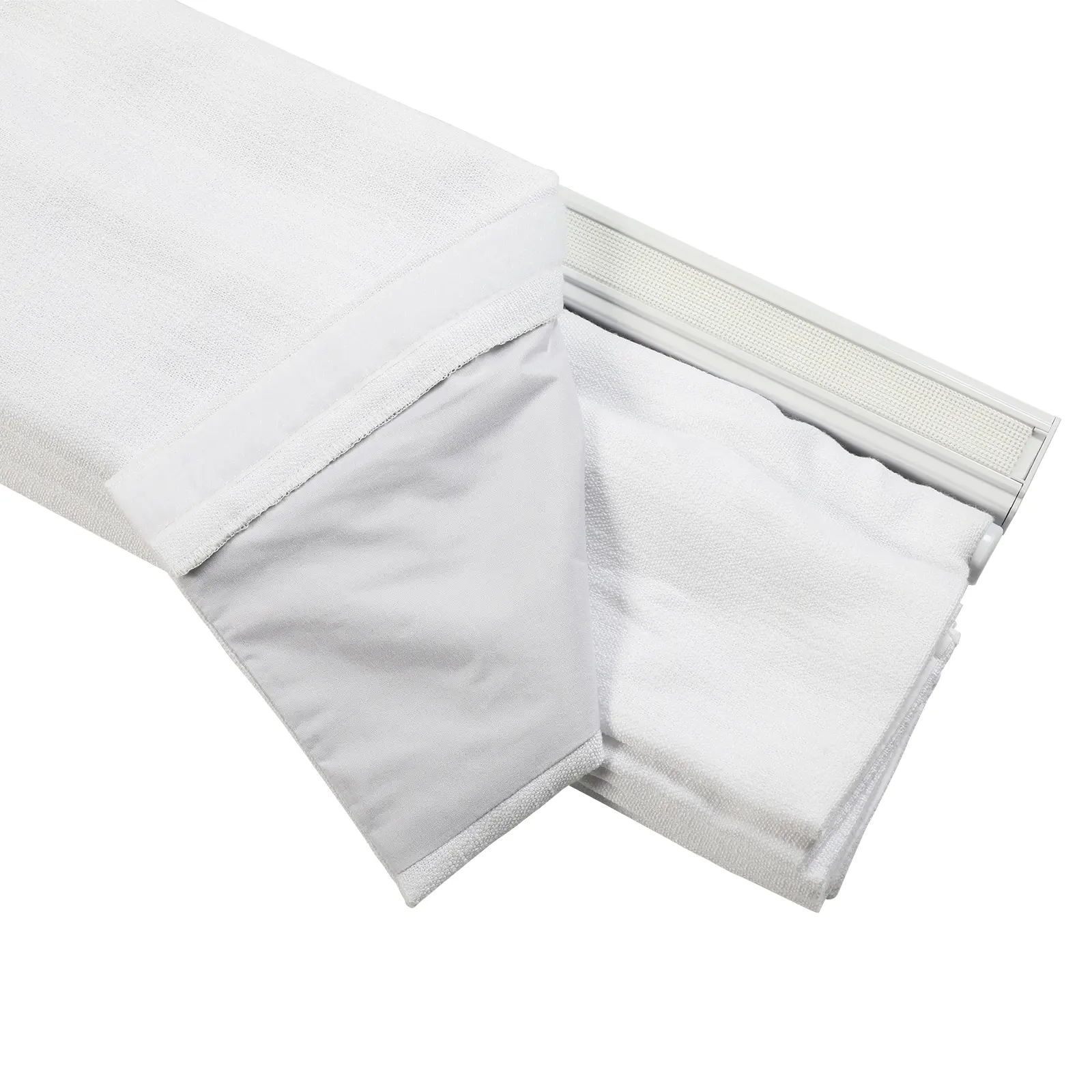 Custom Top Down Bottom Up Roman Shade Cordless - Image 14