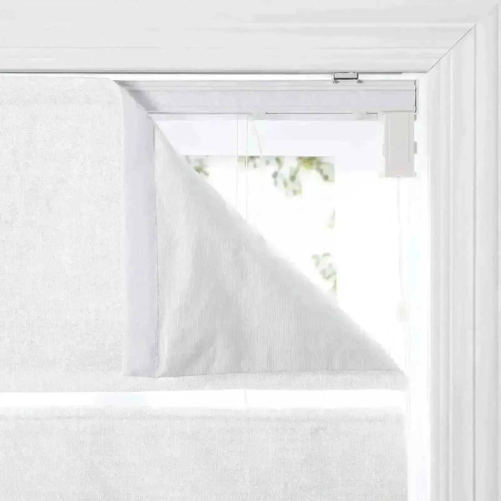 Custom Top Down Bottom Up Roman Shade Cordless - Image 5