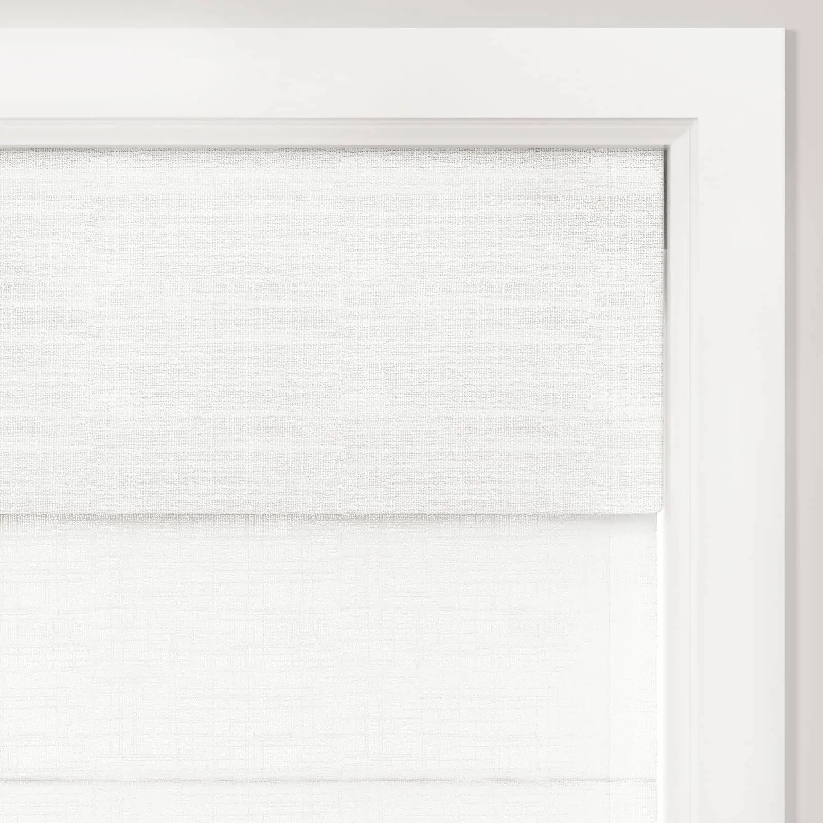 Custom Top Down Bottom Up Roman Shade Cordless - Image 6