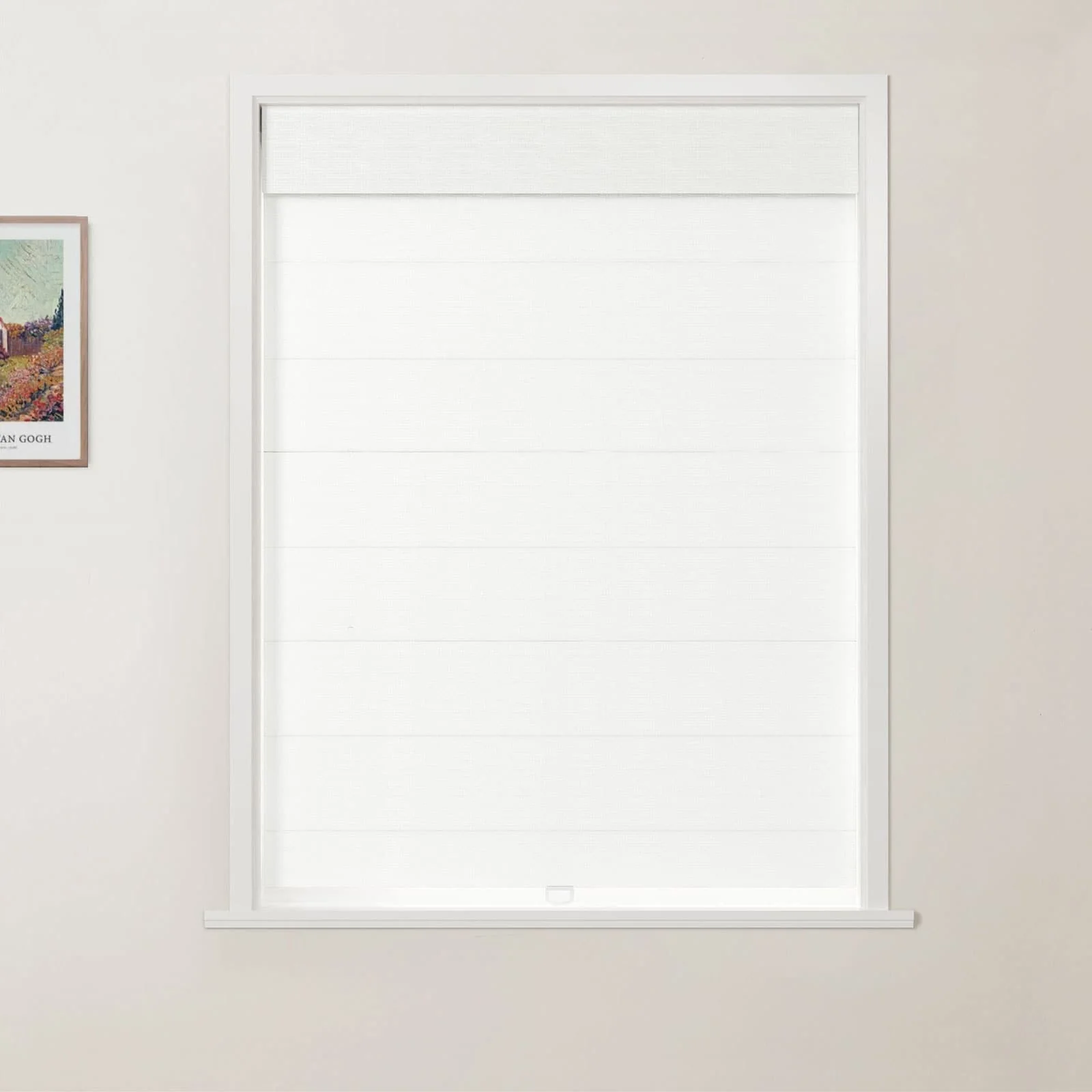 Custom Top Down Bottom Up Roman Shade Cordless - Image 12