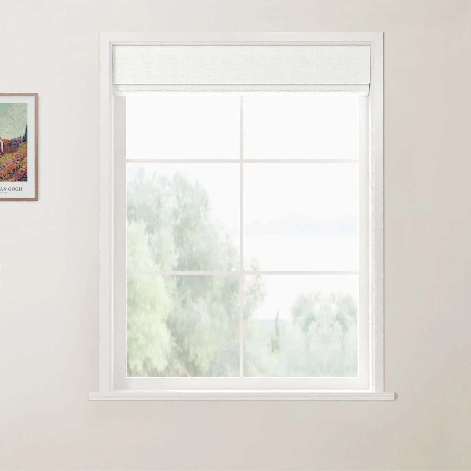 Custom Top Down Bottom Up Roman Shade Cordless - Image 13