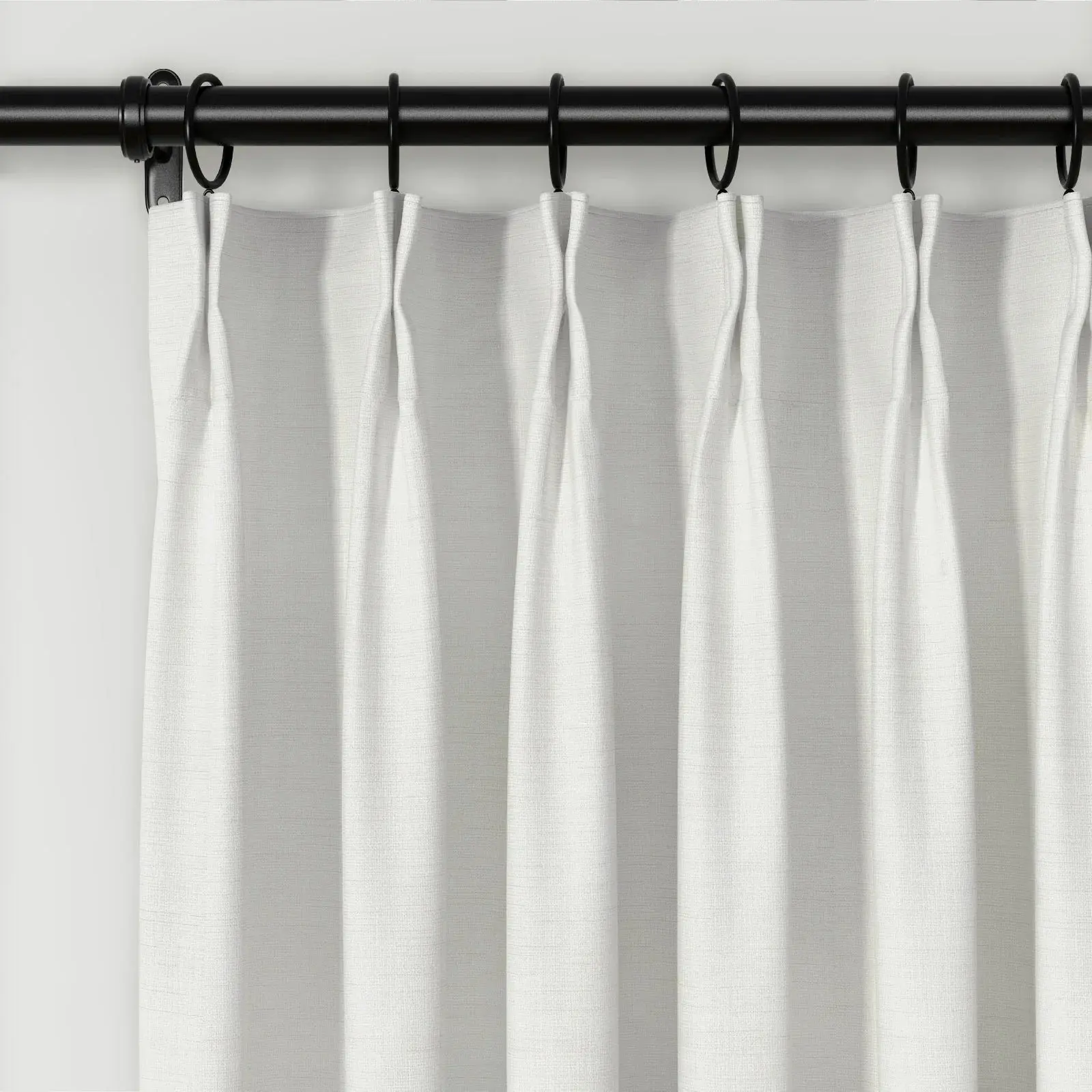 Lydia Cross Jacquard Curtain Pleated - Serie D - Image 7
