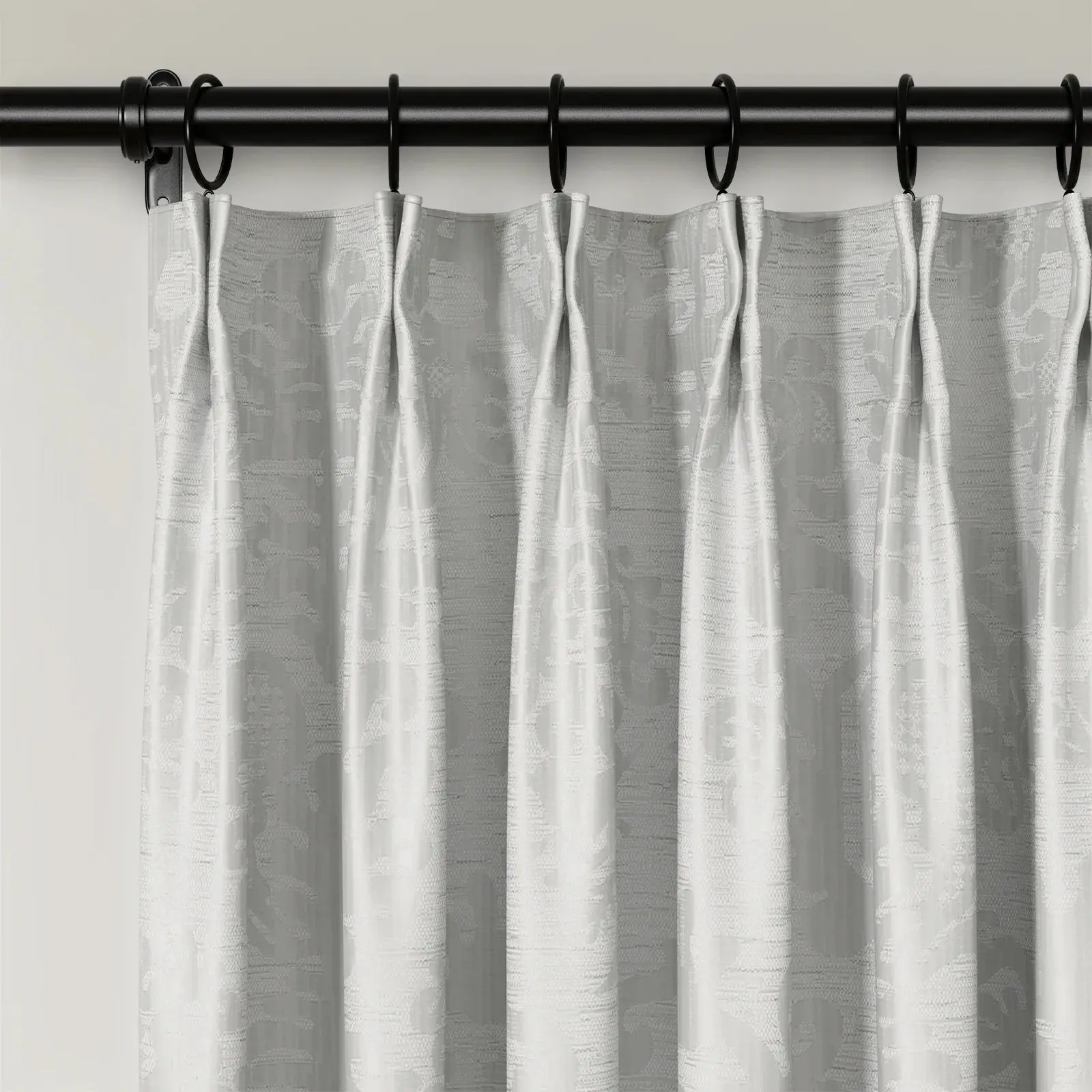 Lydia Vine Jacquard Curtain Pleated - Serie E - Image 5