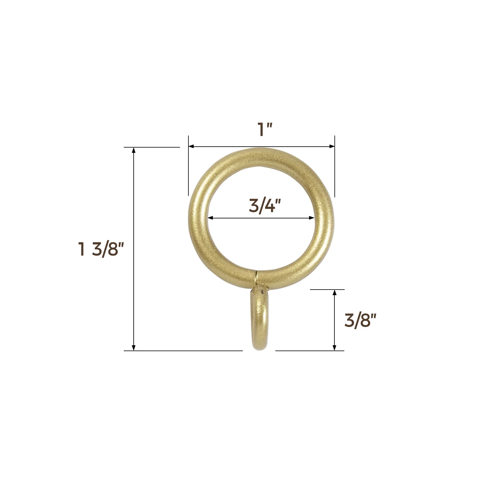 Milo Cafe Curtain Rods with Rings - Image 17