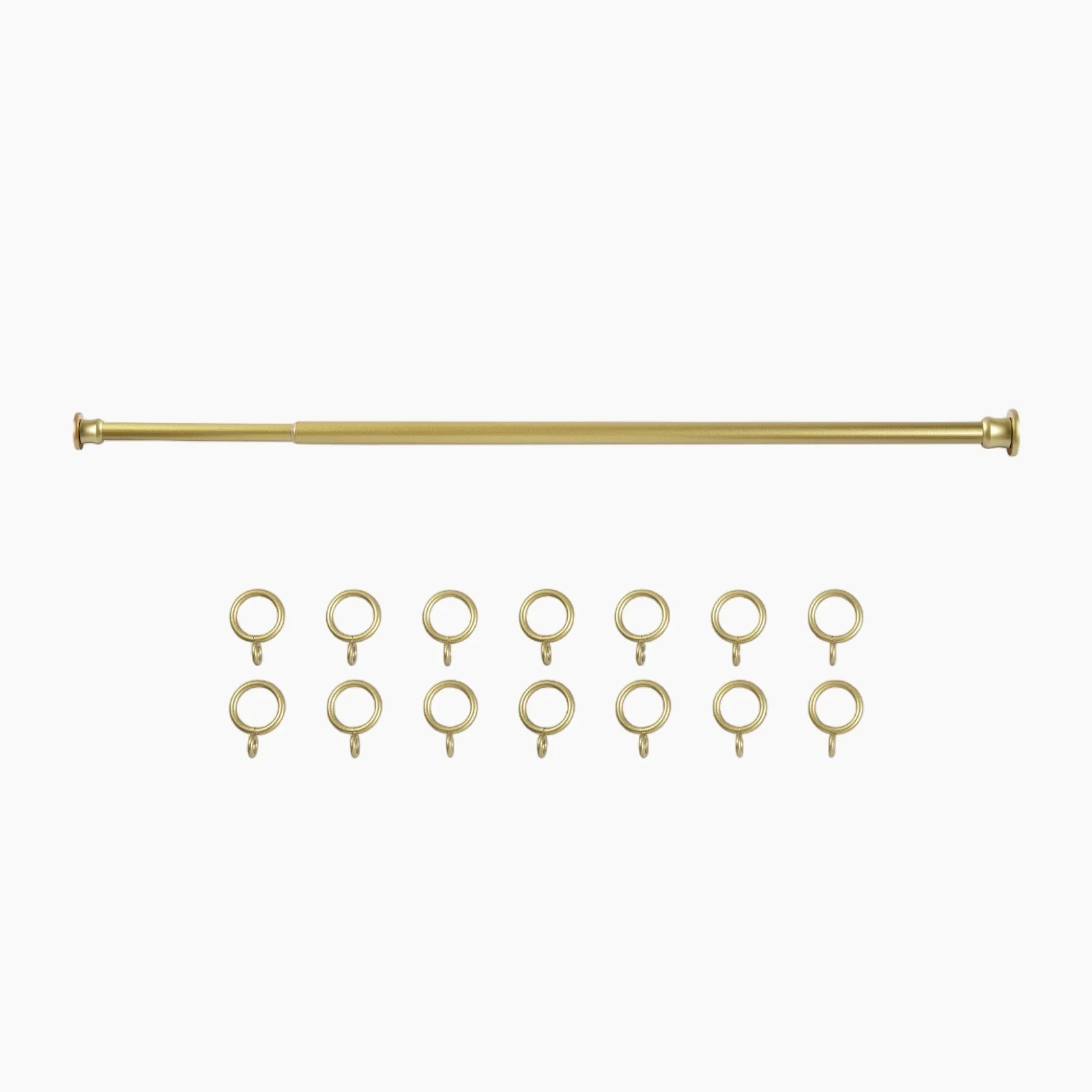 Milo Cafe Curtain Rods with Rings - Image 5