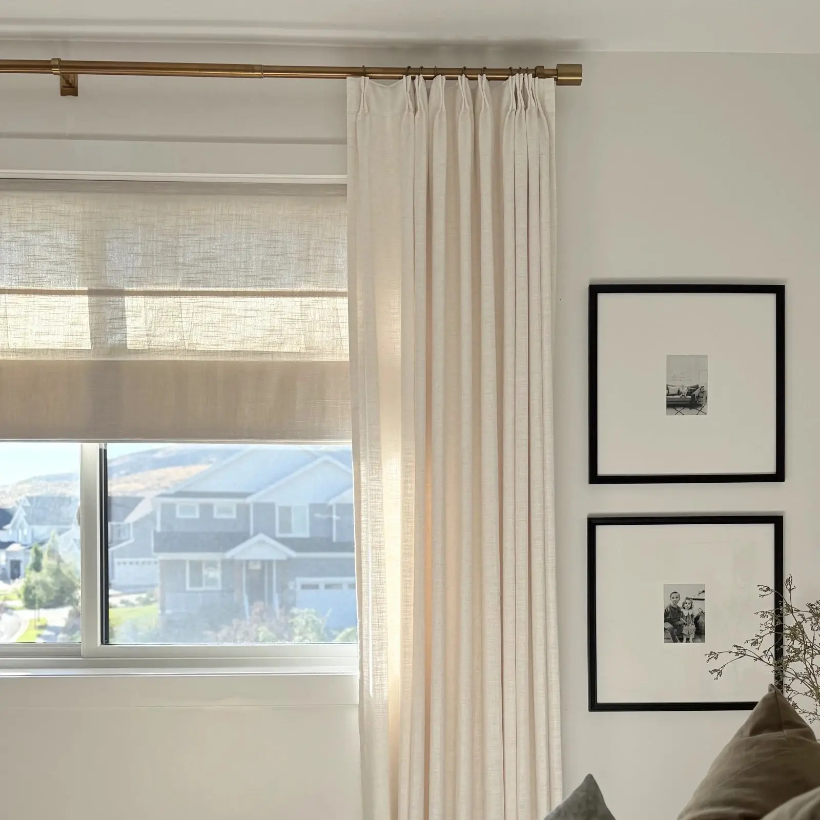 Motorized Roman Shade Cordless - Image 3