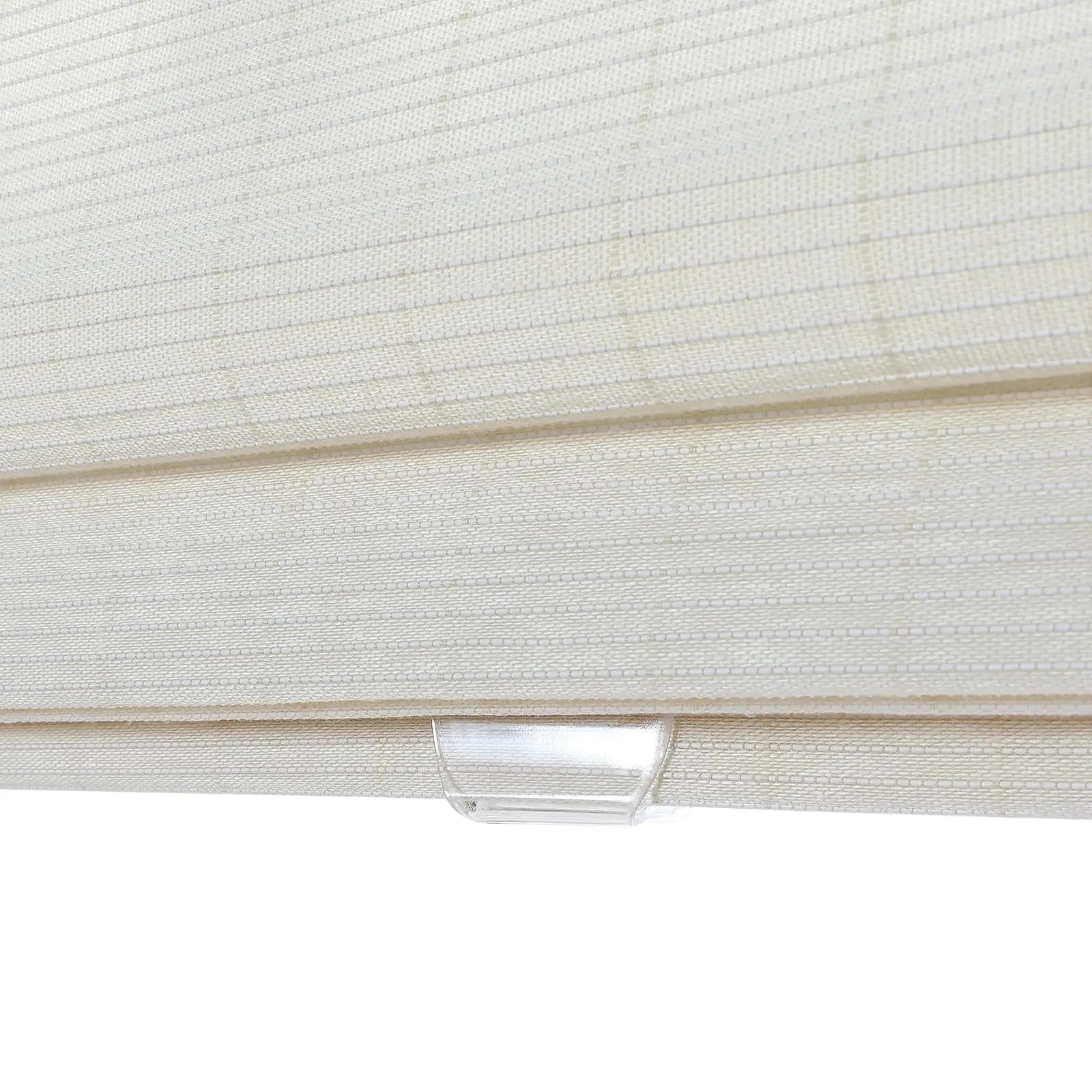 Lay Natural Flax Bamboo Woven Shade - Eggshell - Image 4