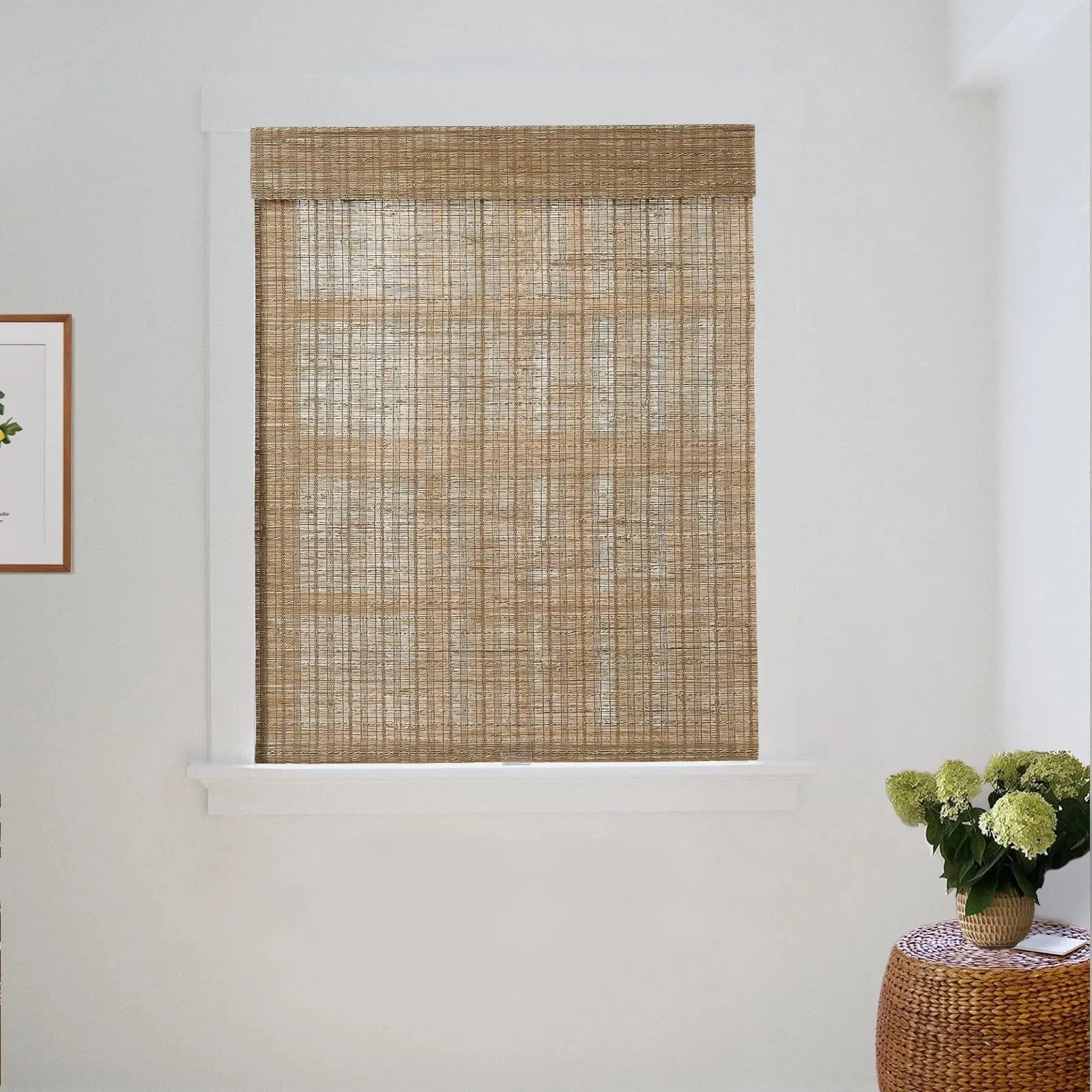 Lay Natural Jute Bamboo Woven Shade - Cinnamon - Image 22