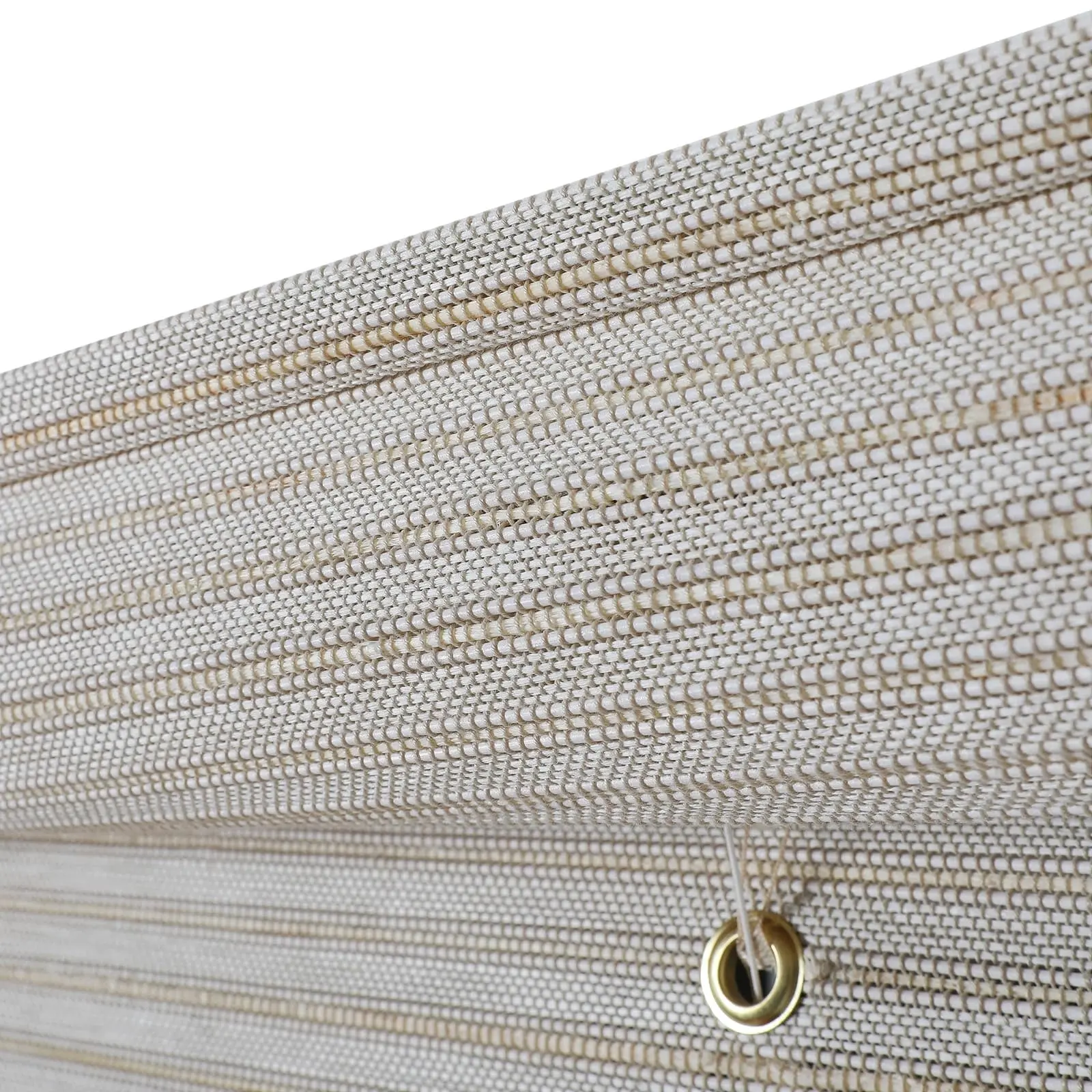 Lay Natural Paper Bamboo Woven Shade - Marble White - Image 13