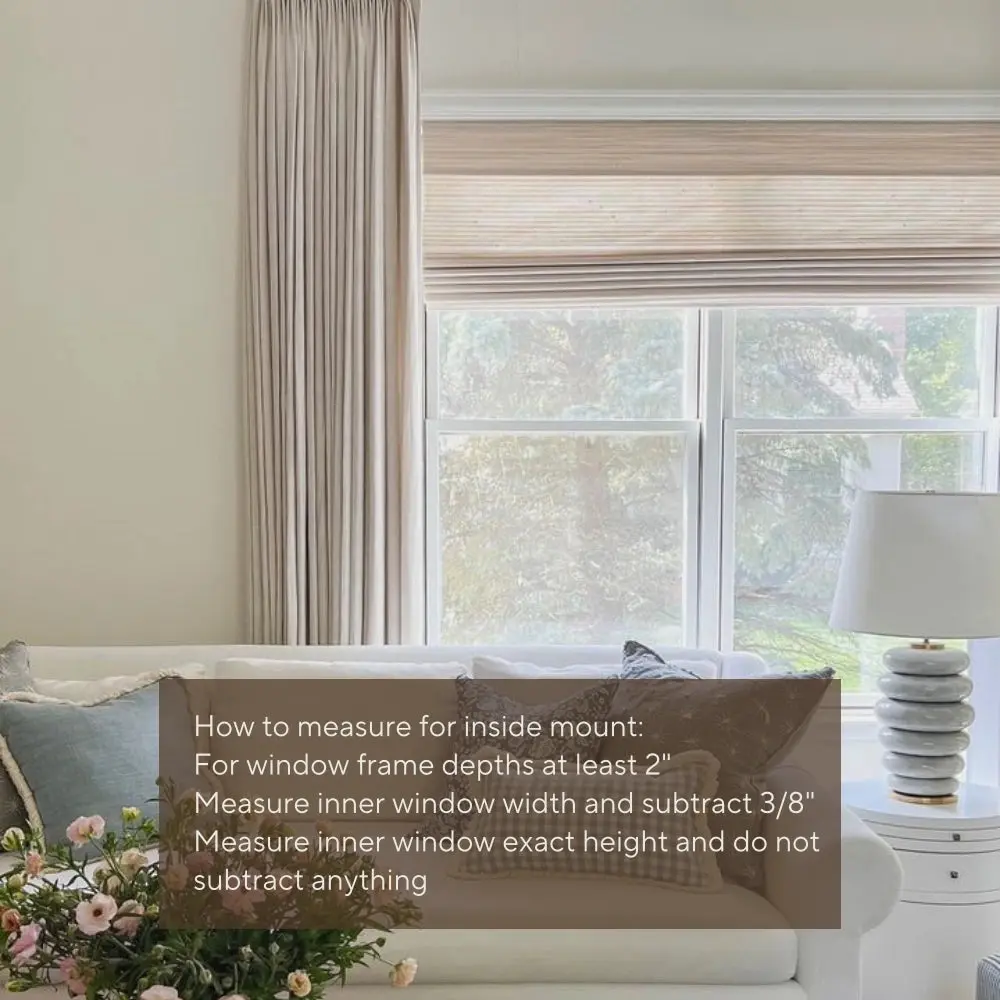 Lay Natural Paper Bamboo Woven Shade - Marble White - Image 21