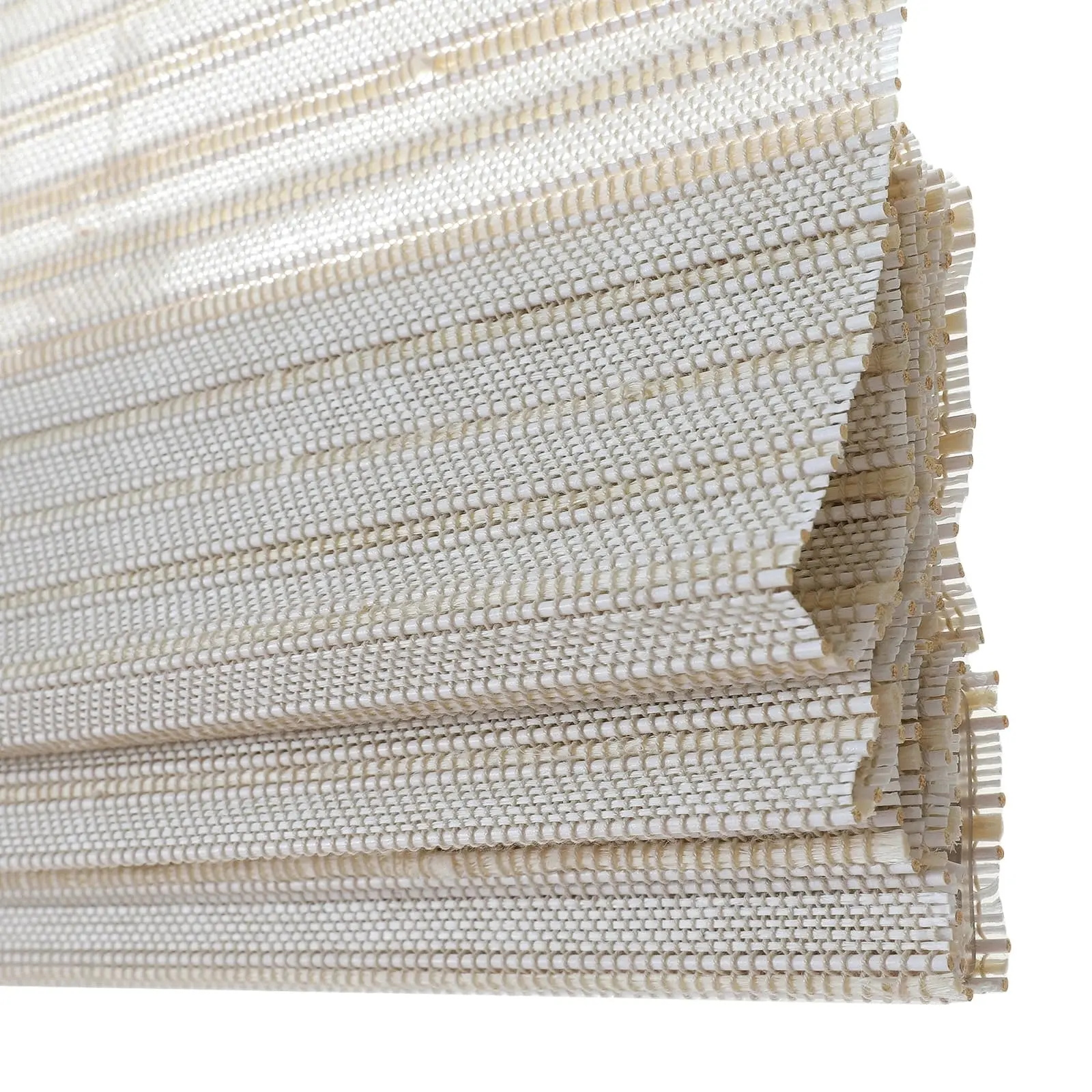 Lay Natural Paper Bamboo Woven Shade - Marble White - Image 7