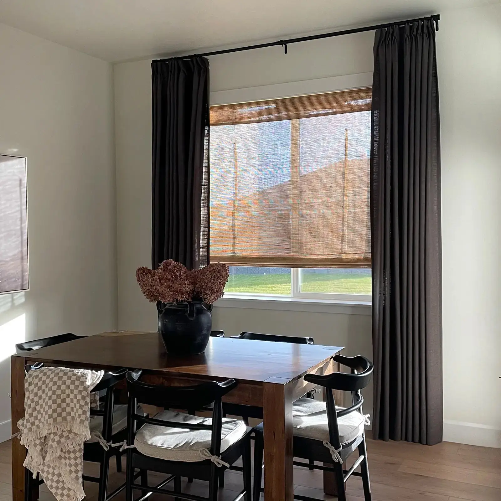 Lay Natural Ramie Bamboo Woven Shade - Beige - Image 20