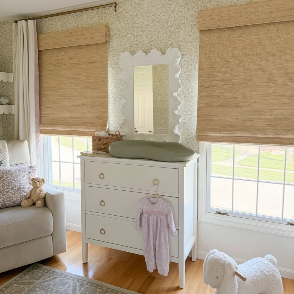 Lay Natural Ramie Bamboo Woven Shade - Beige - Image 3
