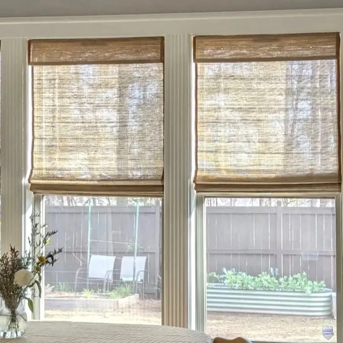 Lay Natural Ramie Bamboo Woven Shade - Coconut - Image 20