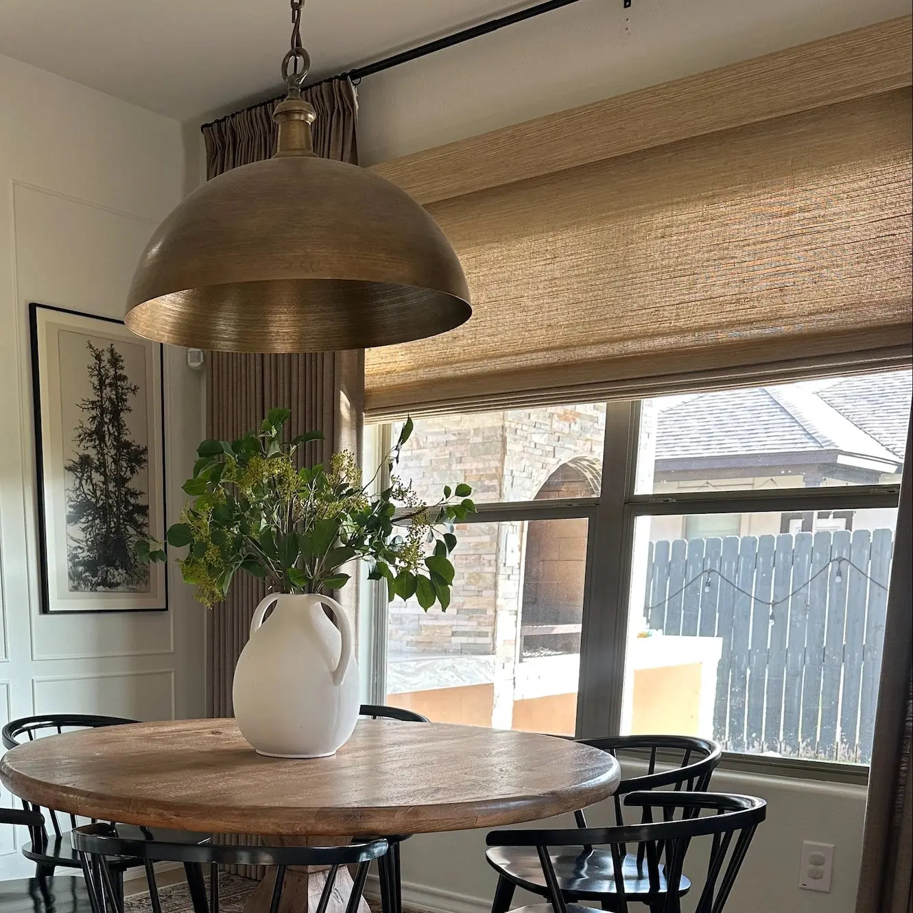 Lay Natural Ramie Bamboo Woven Shade - Coconut - Image 21