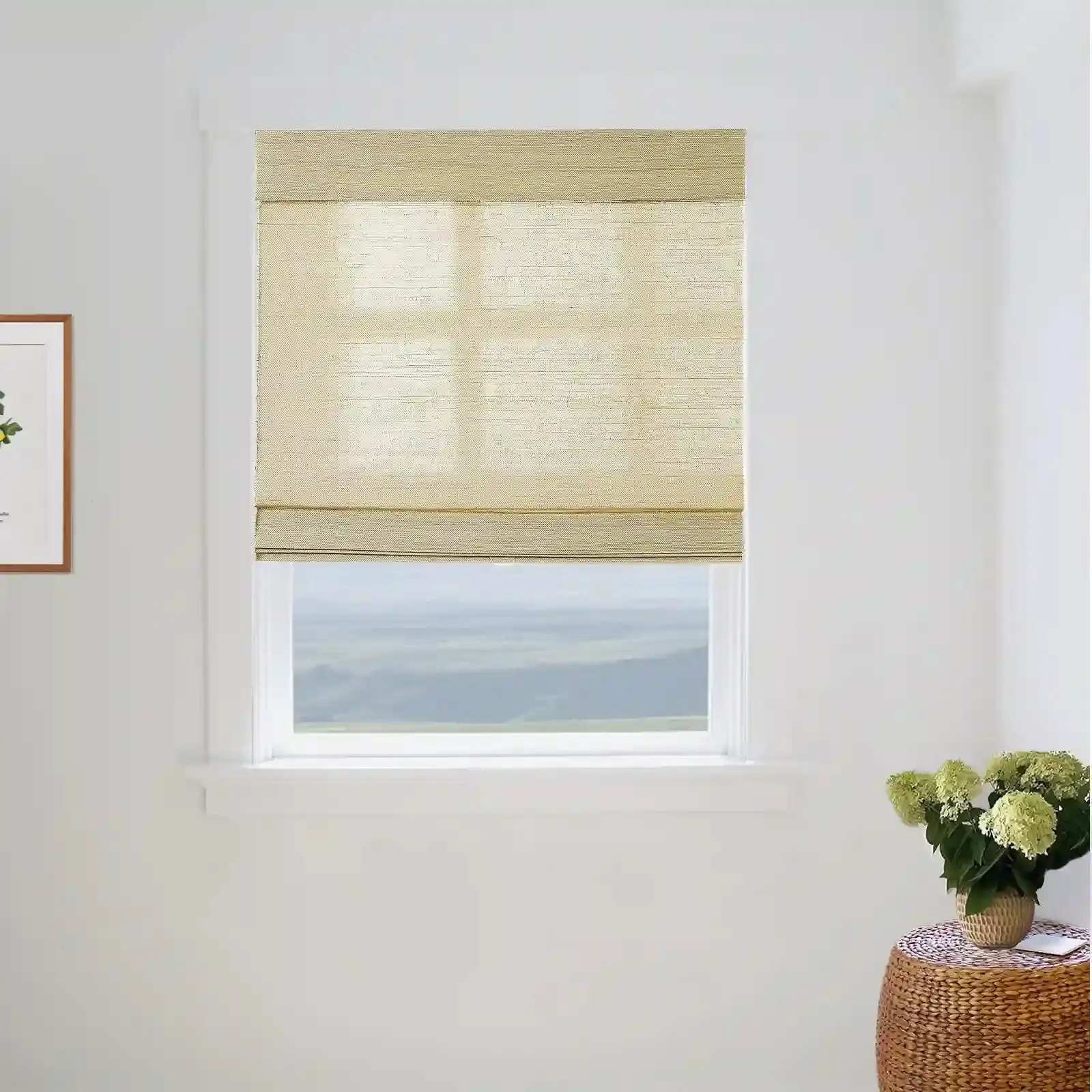 Lay Natural Ramie Bamboo Woven Shade - Coconut - Image 22